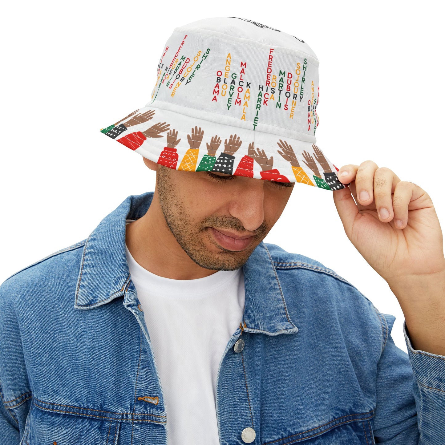 Black History Bucket Hat Black History Hat Black Leaders Hat