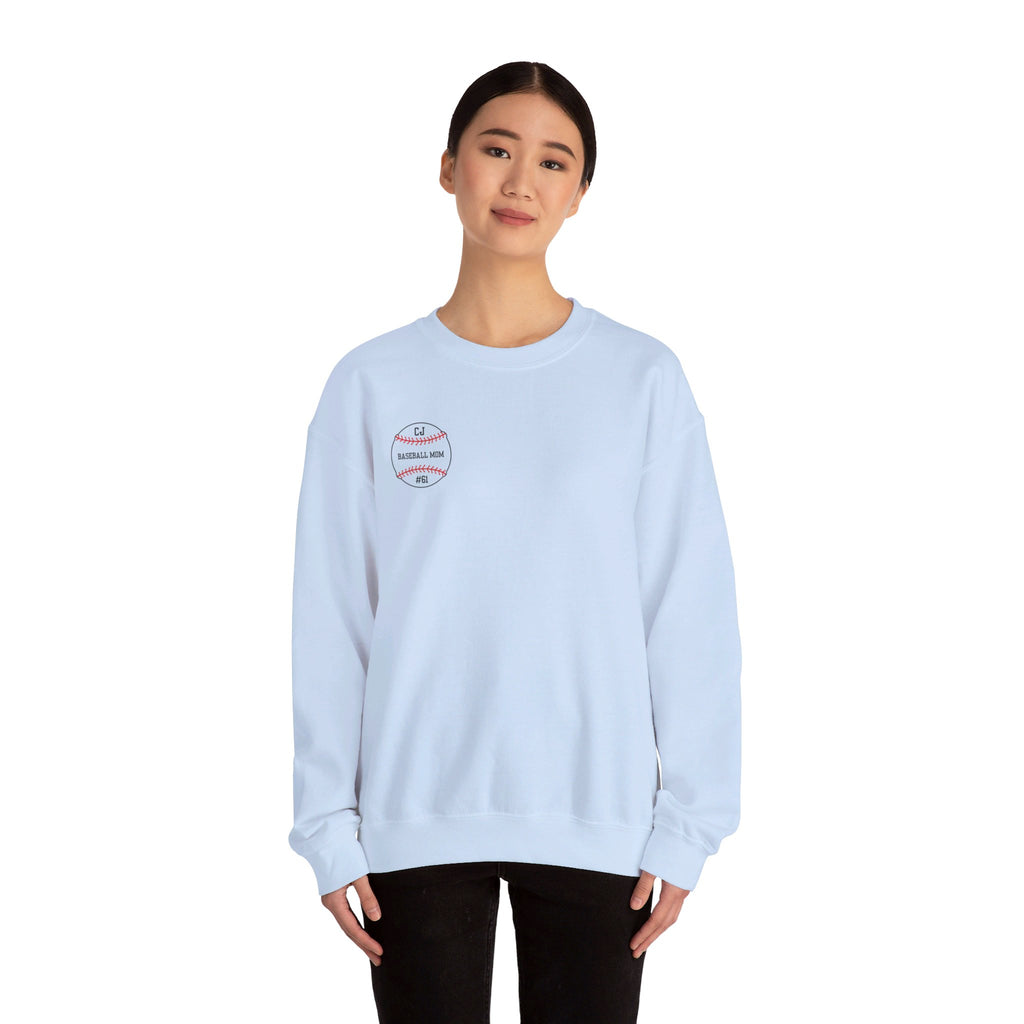 Custom Design CJs Mom Unisex Heavy Blend™ Crewneck Sweatshirt