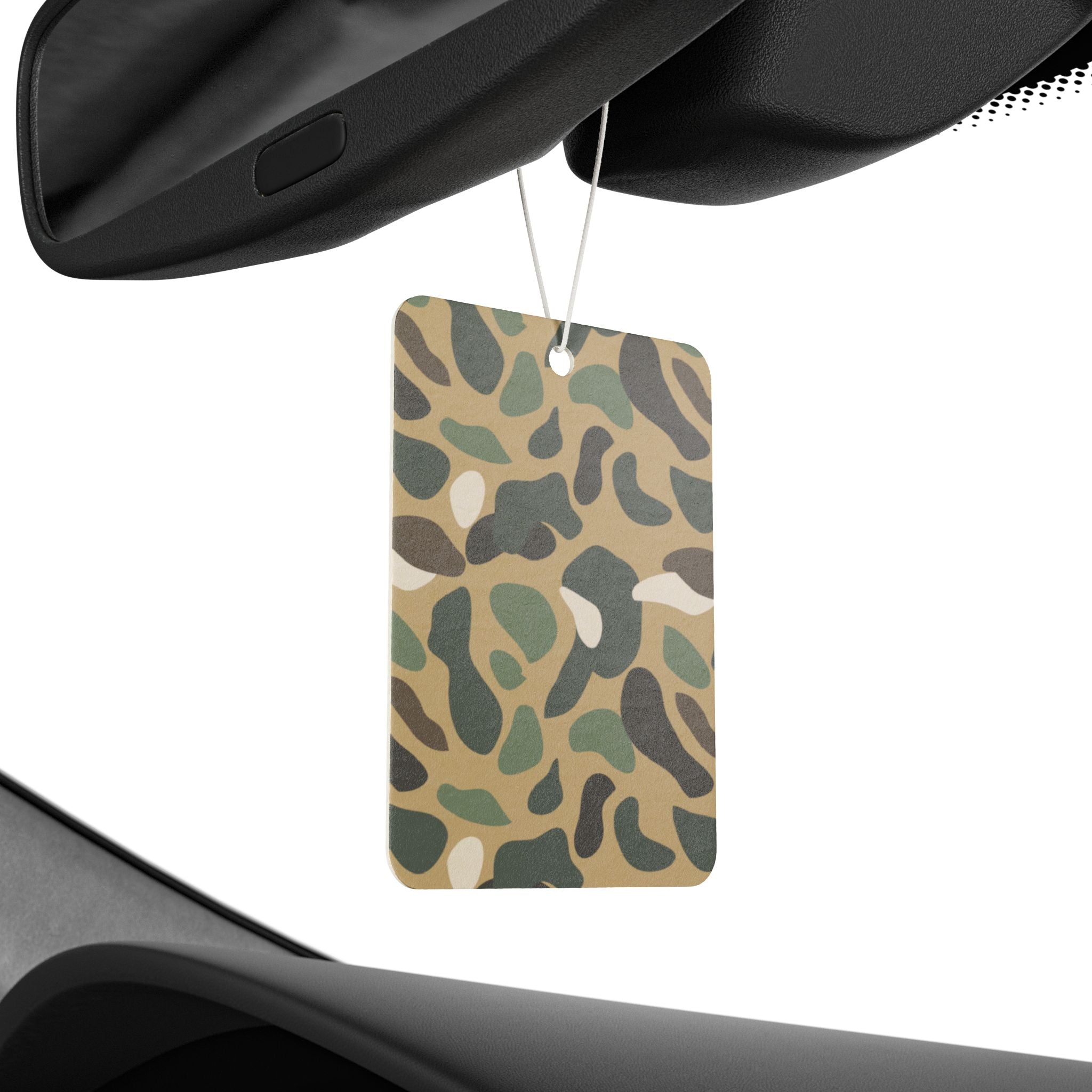 Camo Car Air Freshener - Stylish Odor Eliminator for Men, Car Décor Gift, Hunting, Outdoor Adventure
