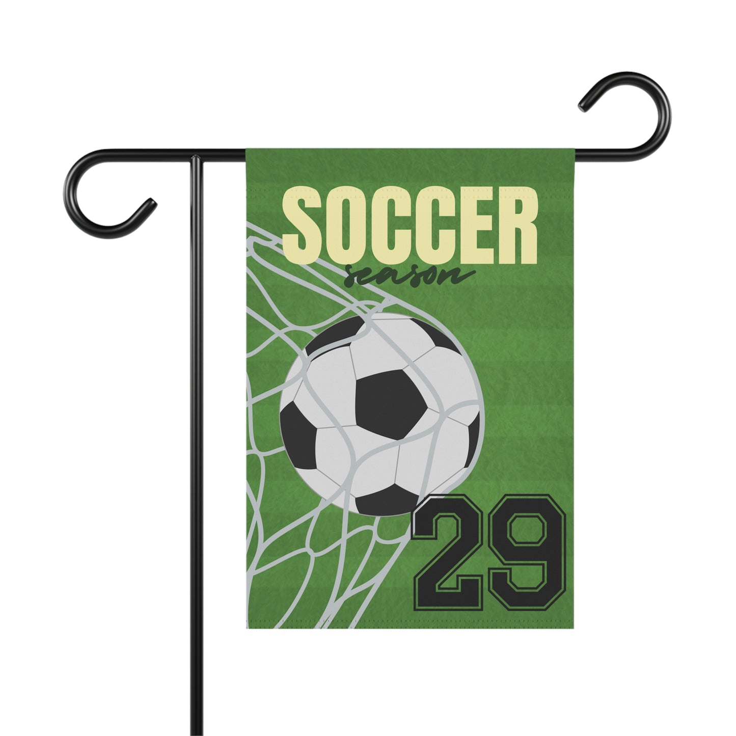 Soccer Garden Flag, Home of Your Favorite Athlete, Garden Flag, Soccer Flag Welcome Flag Custom Soccer