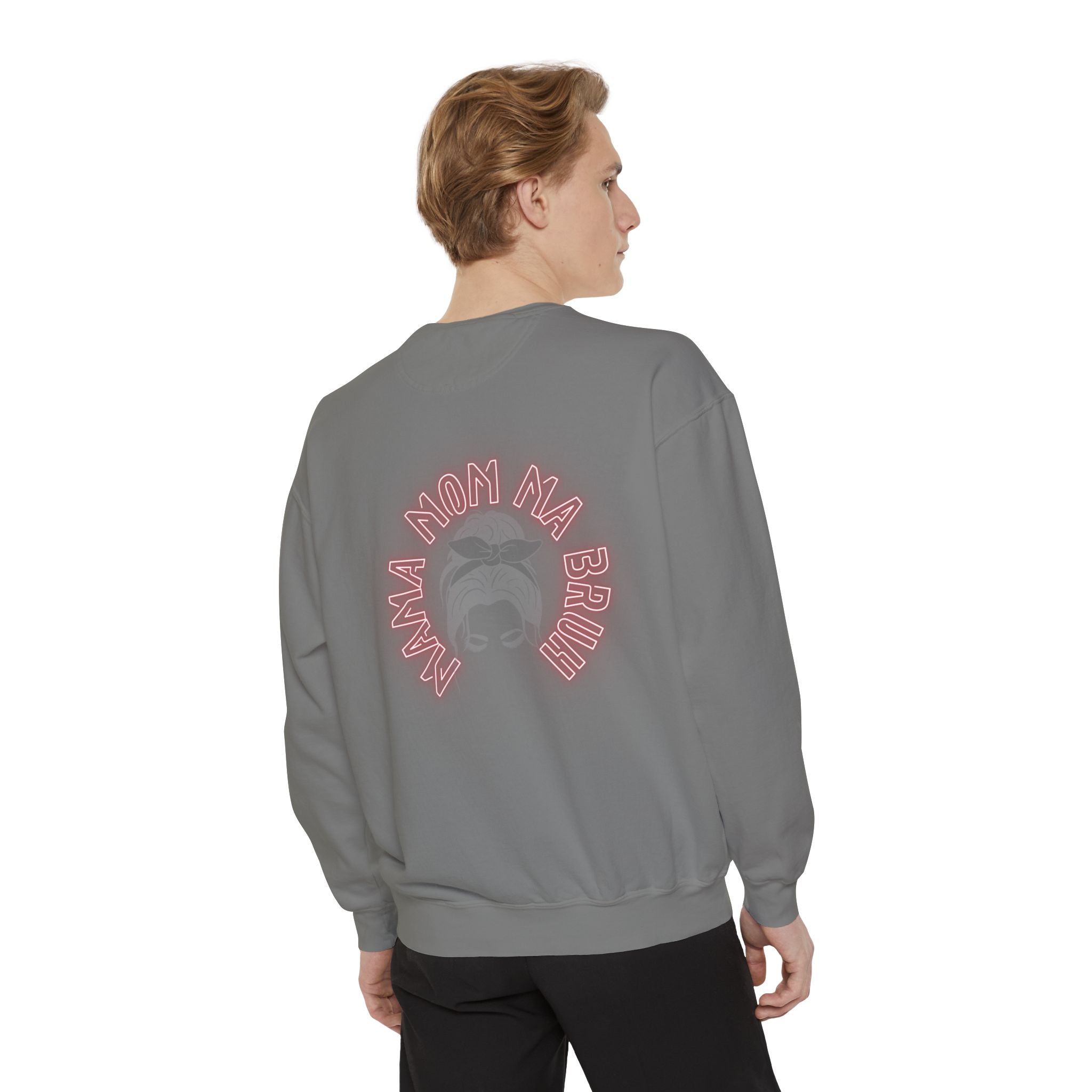 Mom Bruh Garment-Dyed Sweatshirt