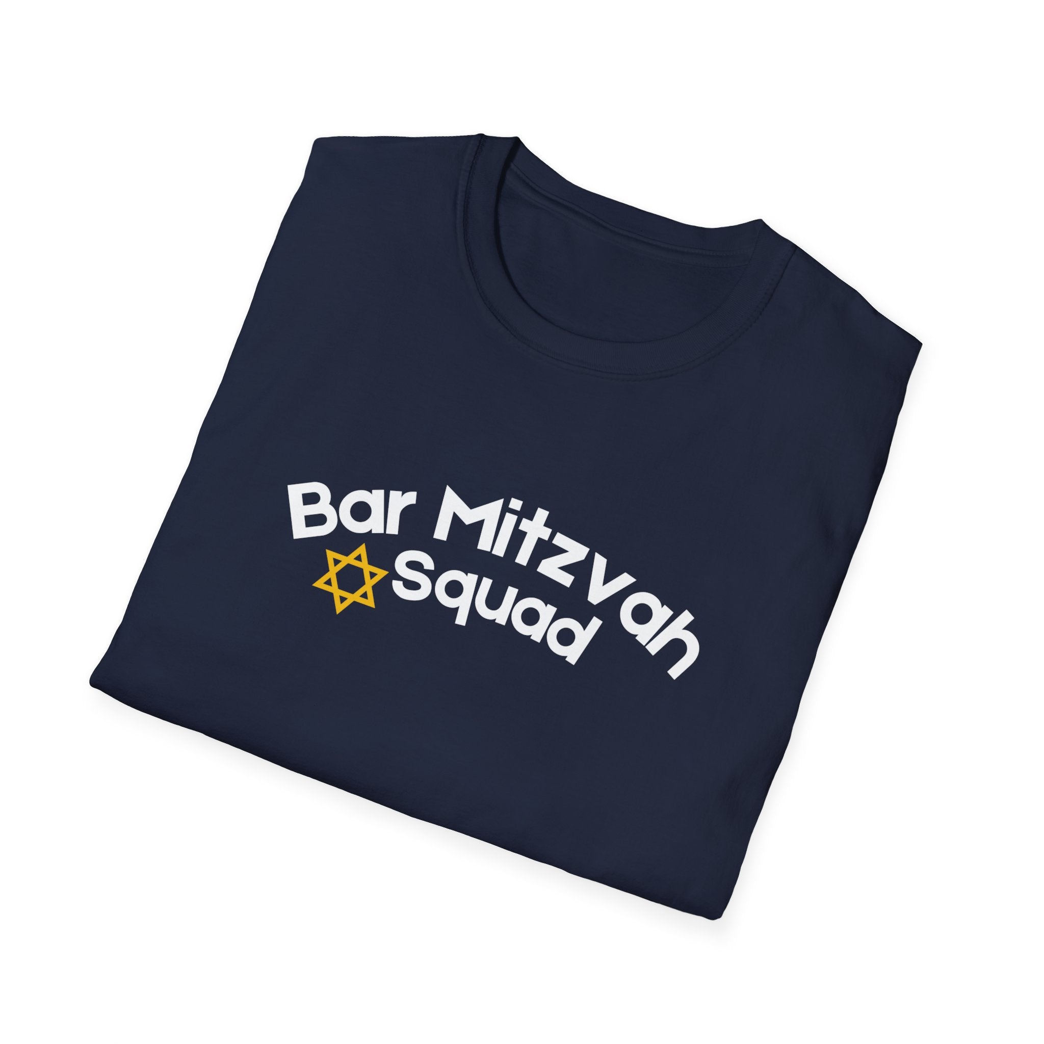 Bar Mitzvah Squad T Shirt Party Favor Bar Mitzvah Squad T-Shirt