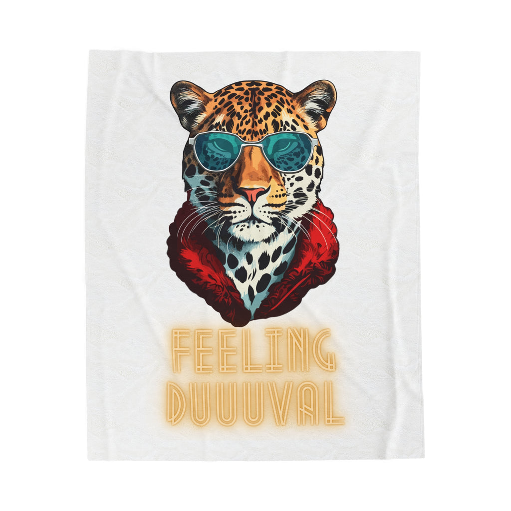 Feeling Duuuval Blanket 904 Jacksonville Gift Blanket Duuuval the 904 Velveteen Plush Blanket