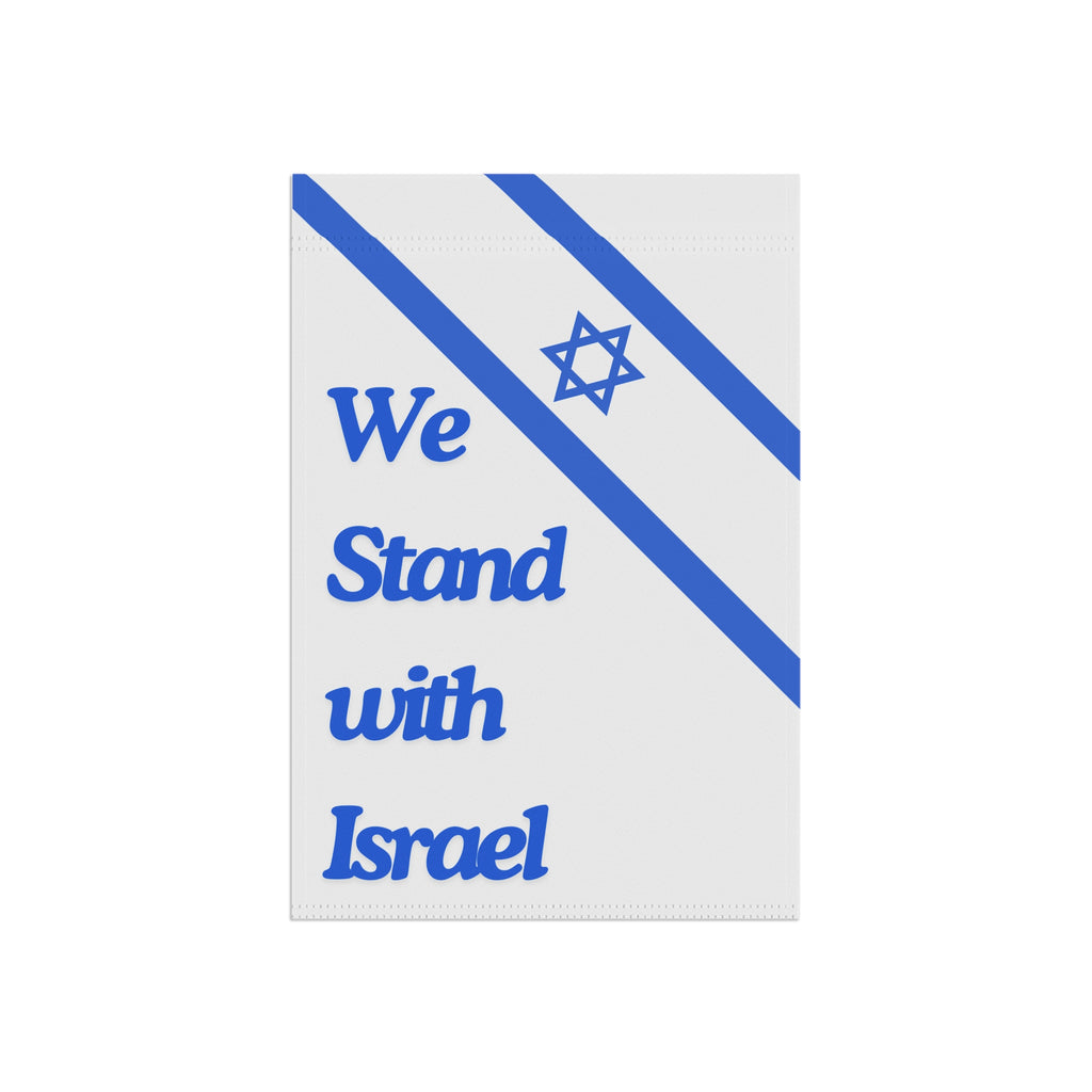 We Stand with Israel Garden & House Banner