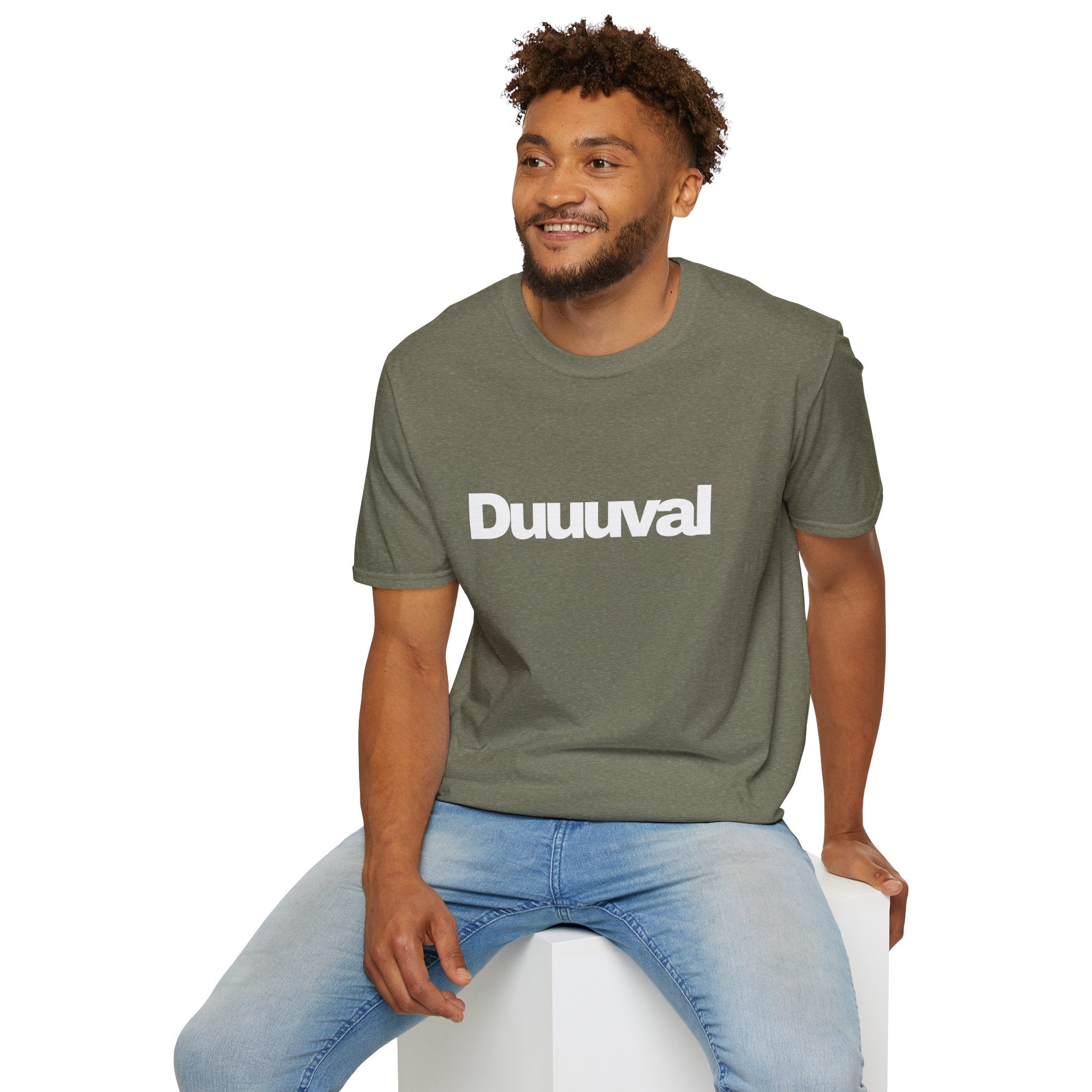 Duuuval Soft Tee with White Lettering Duval Show Your Love of the 904 in the Duuuval T-Shirt