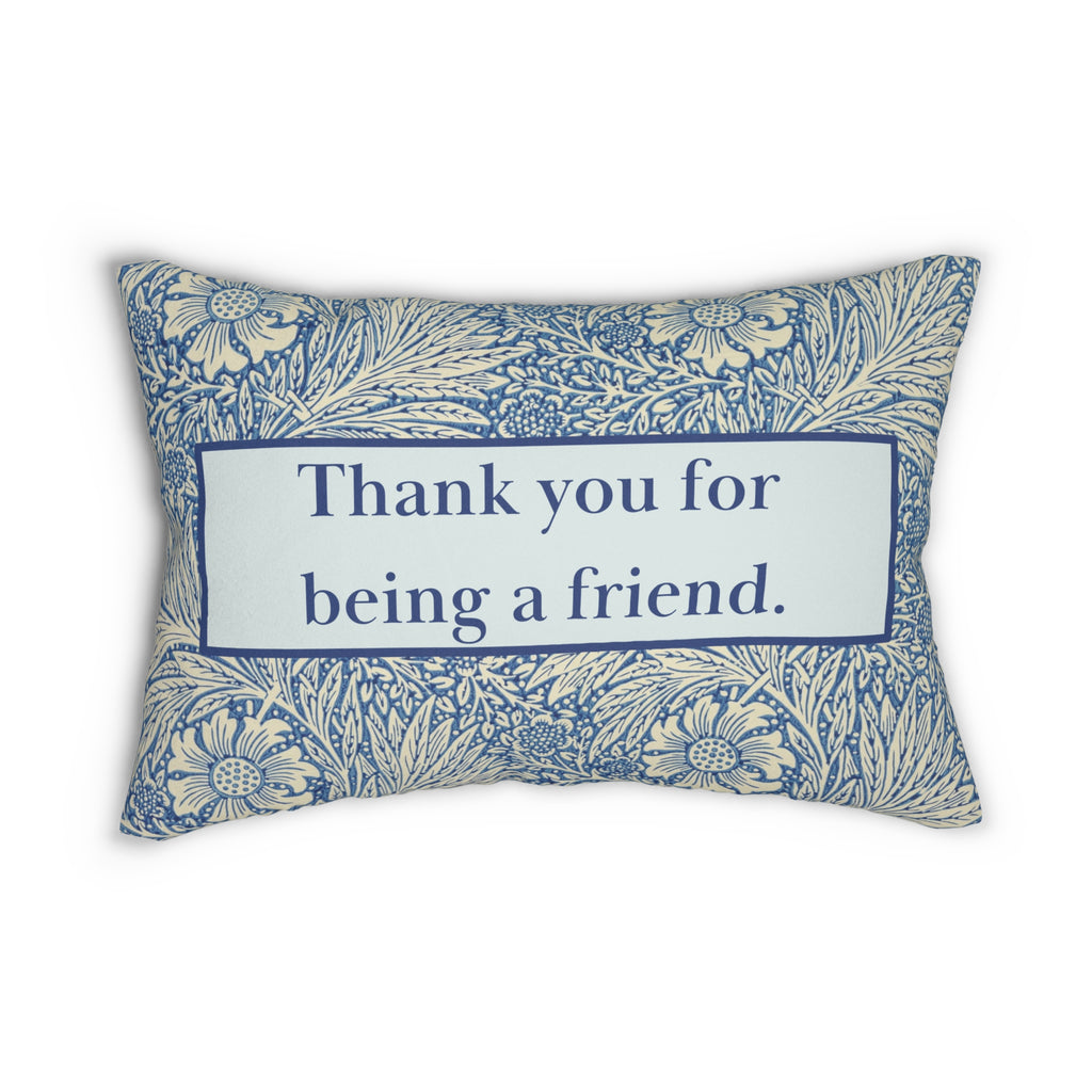 Thank you for being a friend, Golden Girls Pillow, 20 x 14 Decorative Pillow