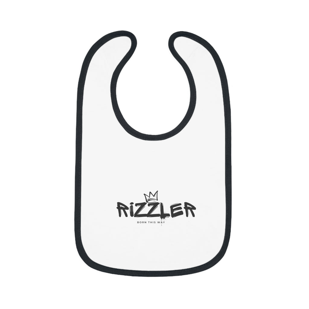 Baby Rizzler Trim Jersey Bib