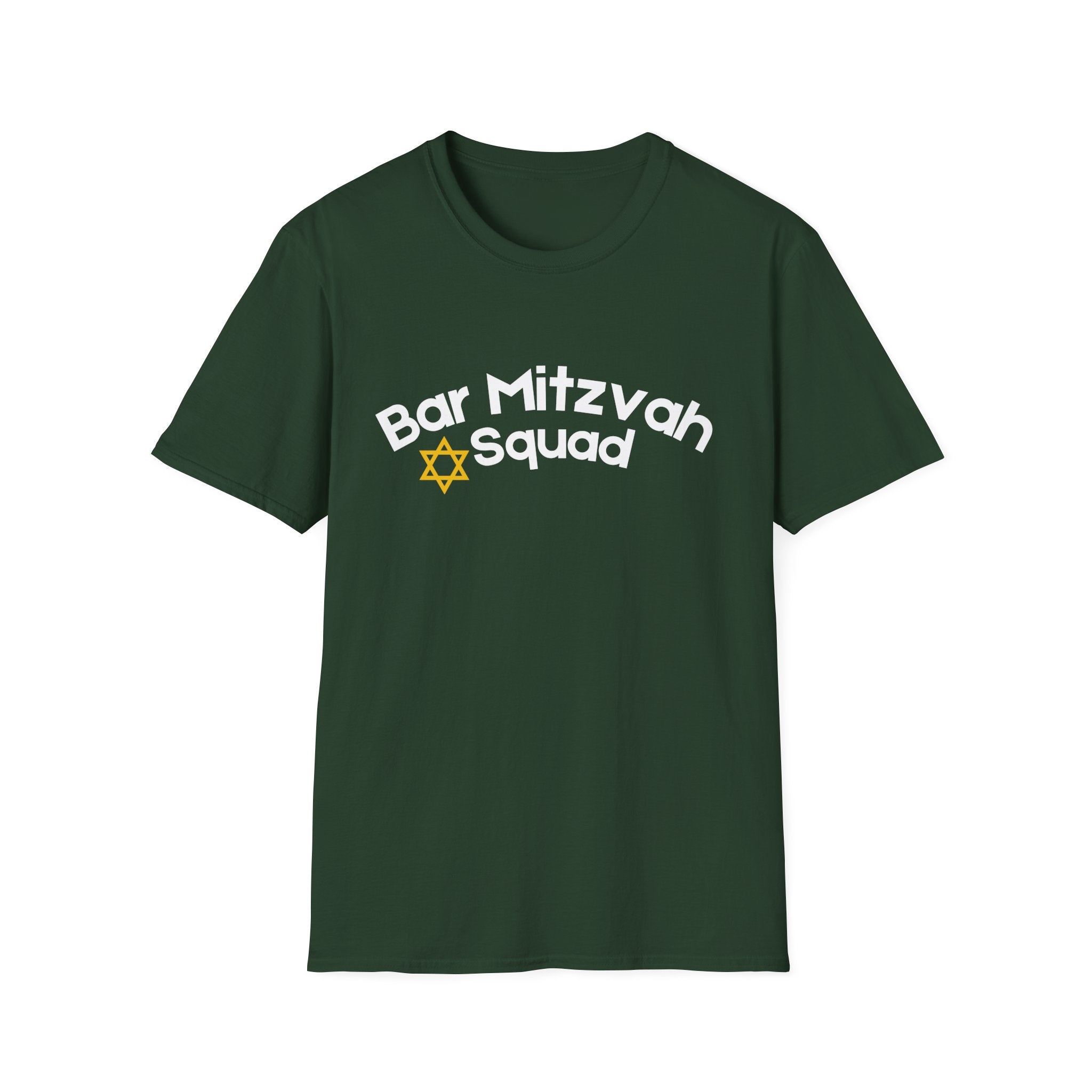 Bar Mitzvah Squad T Shirt Party Favor Bar Mitzvah Squad T-Shirt