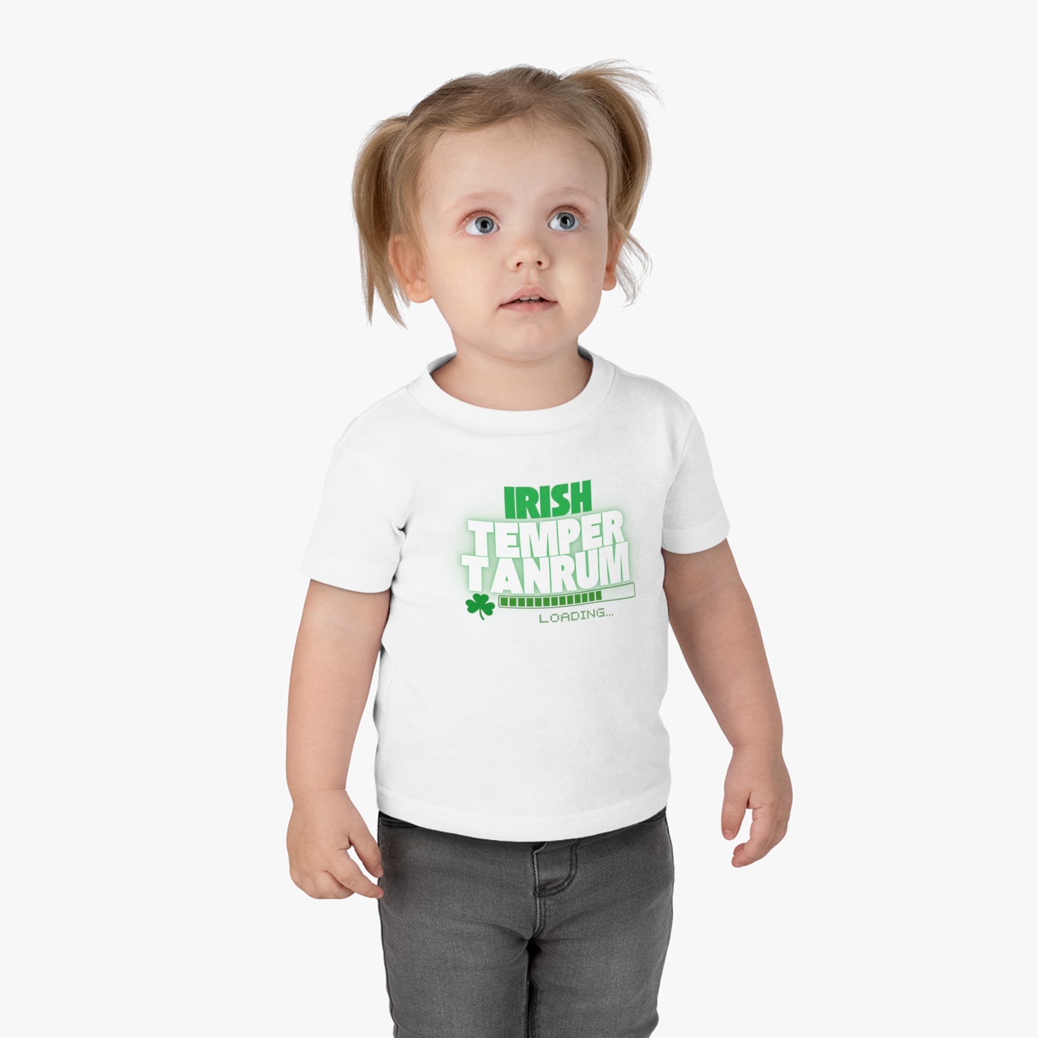 Irish Temper Tee Adorable Irish Temper Tantrum Baby Tee, Cute Infant Shirt, St. Patrick's Day Gift, Toddler T-Shirt, Playful Baby Clothing