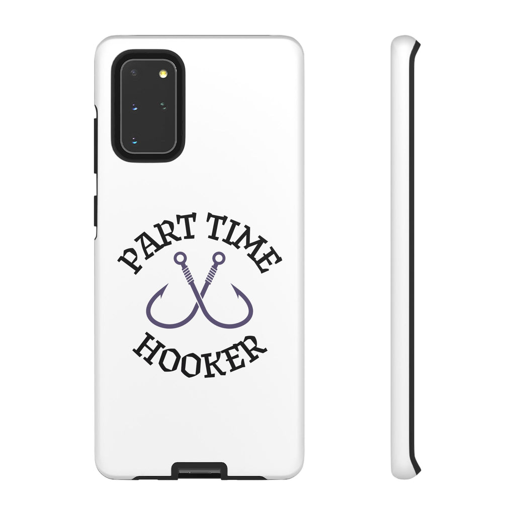 Part Time Hooker Fishing Phone Case Dual Layer Phone Case for Fishing Fanatic