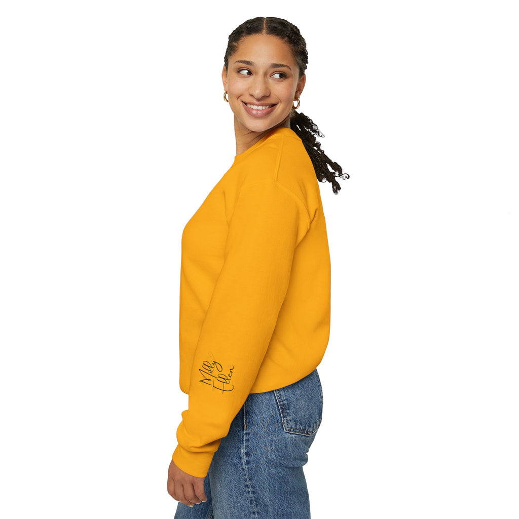 Jewish Mom Crewneck Sweatshirt with Custom Kids Names