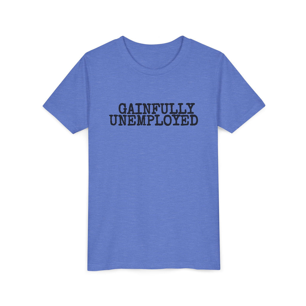 Gainfully Unemployed Youth Tee - Kids Graphic Tee