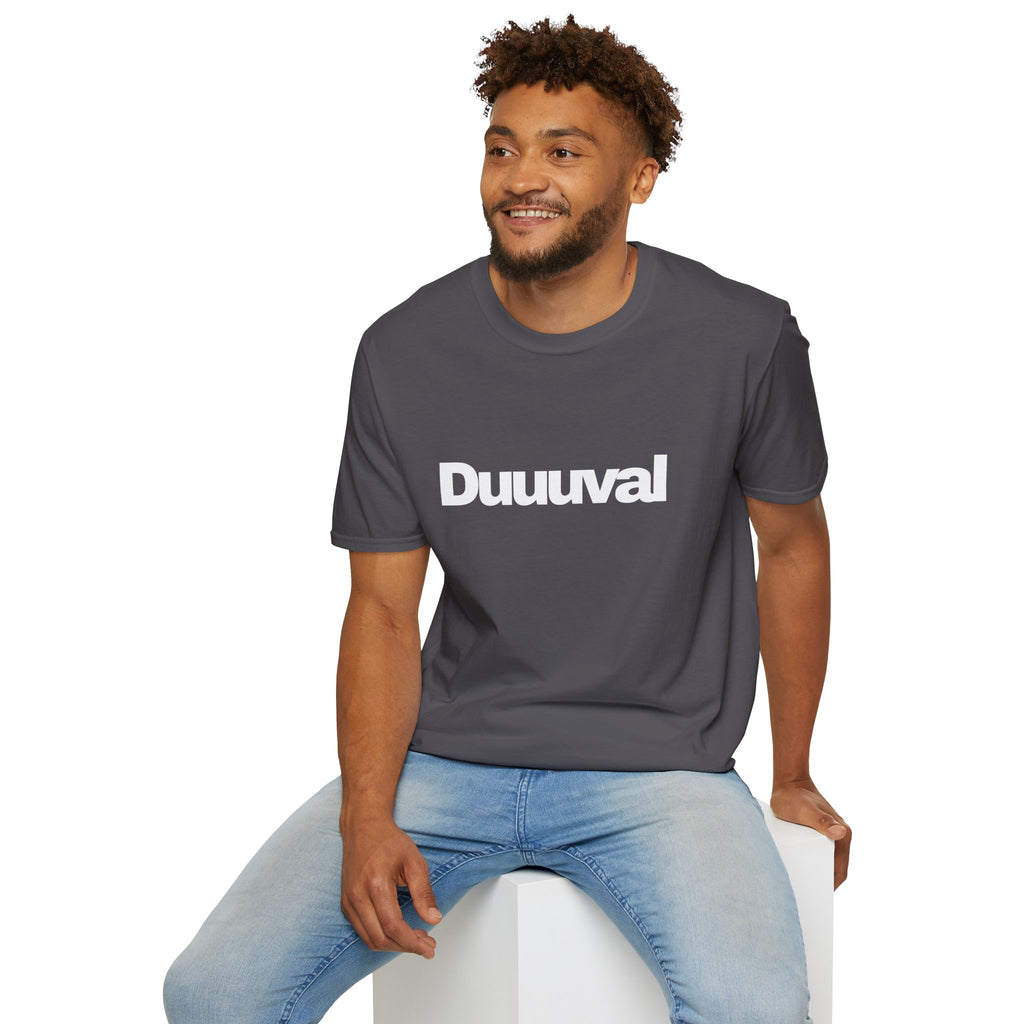 Duuuval Soft Tee with White Lettering Duval Show Your Love of the 904 in the Duuuval T-Shirt