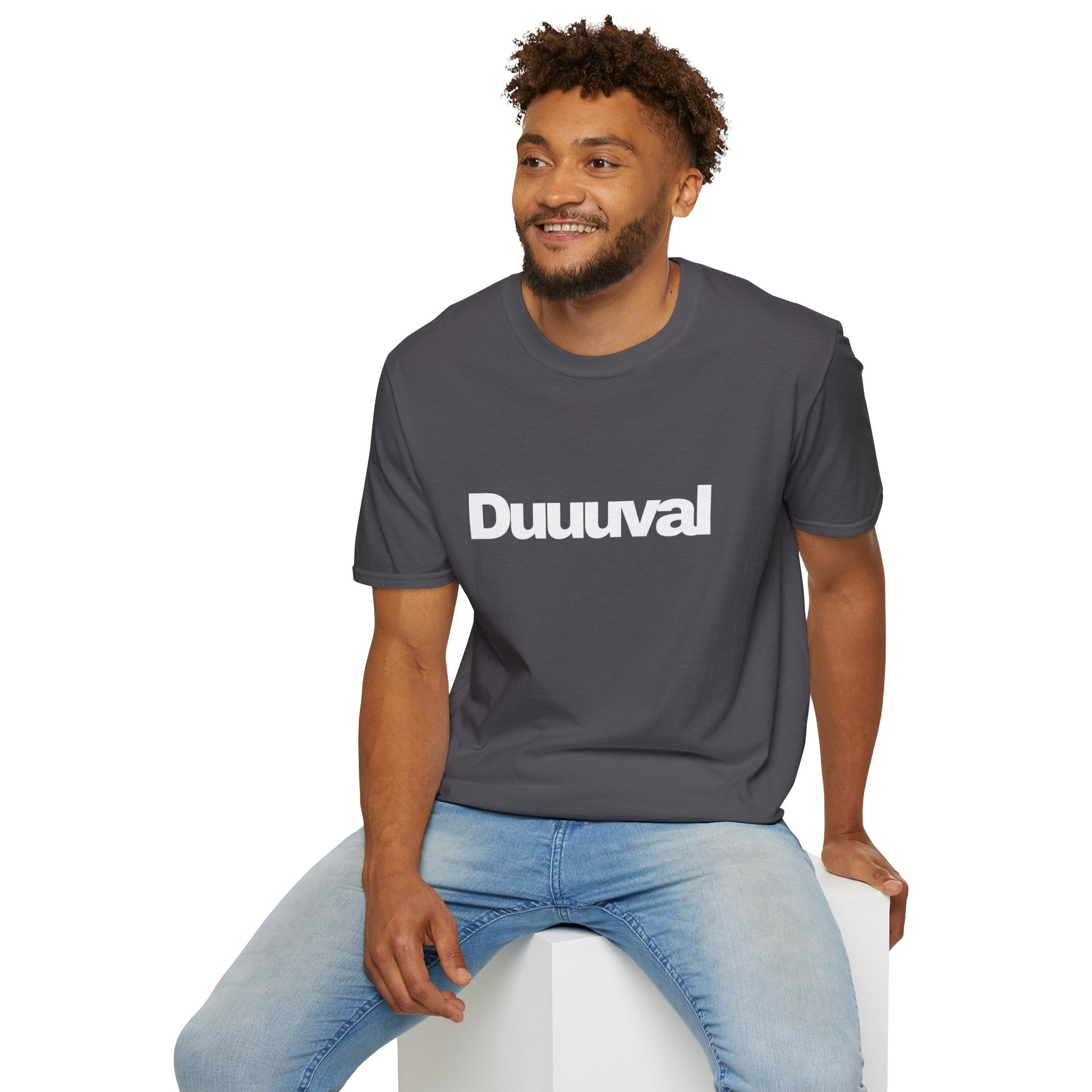 Duuuval Soft Tee with White Lettering Duval Show Your Love of the 904 in the Duuuval T-Shirt