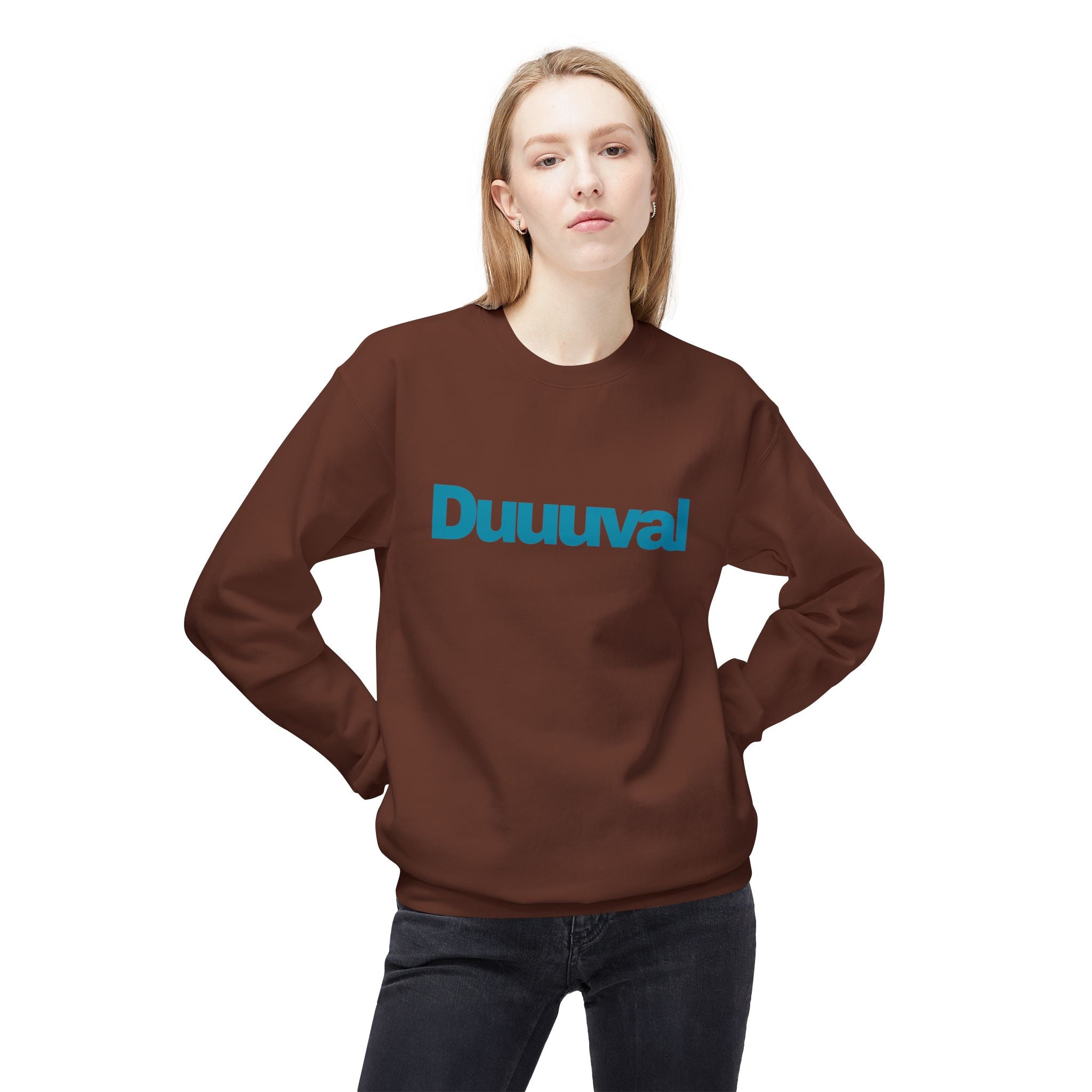 Duuuval Sweatshirt Support the 904 Fleece Crewneck Sweatshirt