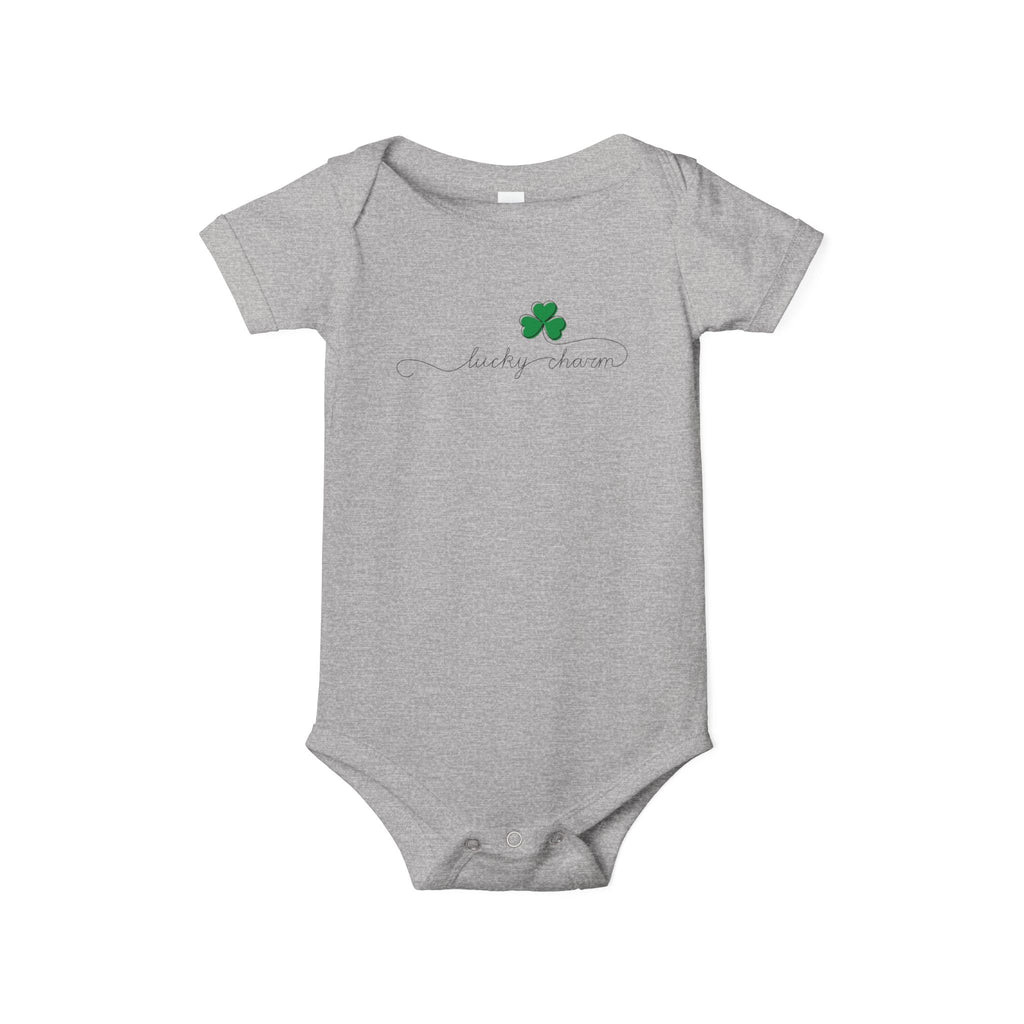 Lucky Charm Infant Onesie, Cute Baby Bodysuit, St. Patrick's Day Gift, Newborn Outfit, Irish Baby Clothes