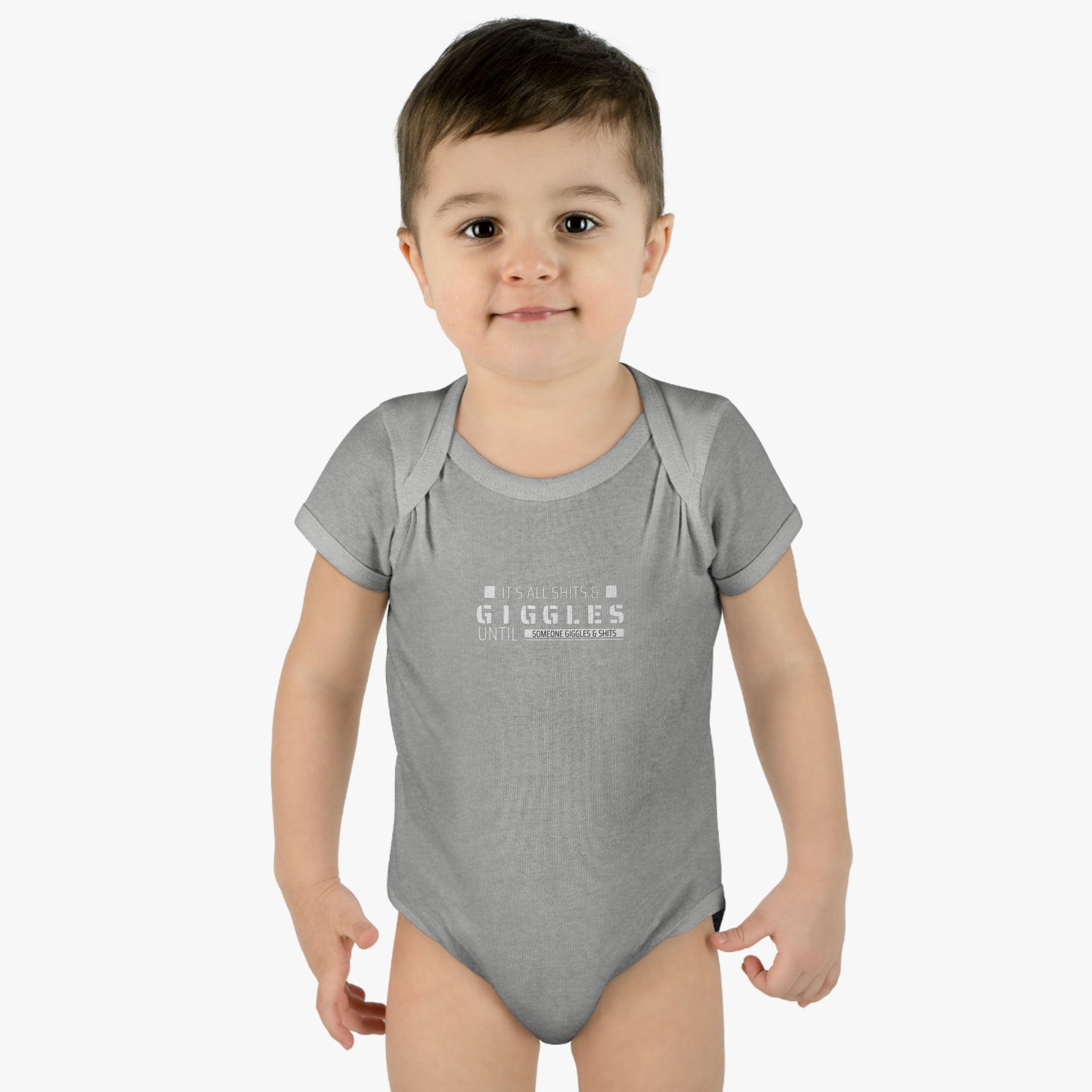 Giggles and.... Infant Baby Rib Bodysuit