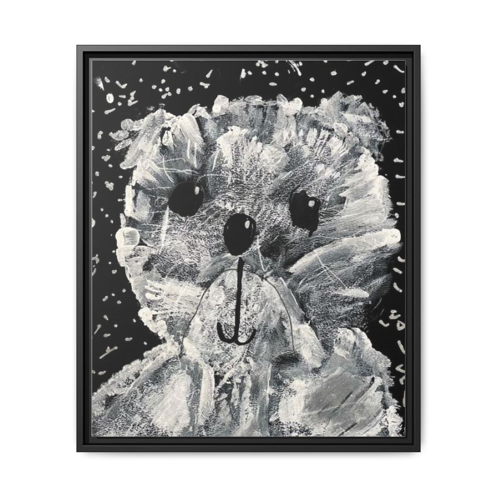 Theodore Roosevelt, Teddy Bear Matte Canvas, Framed Art by Jackson Smith