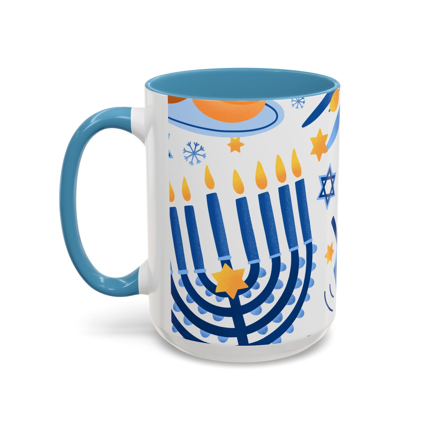 Bubbe's Hanukkah Accent Mug