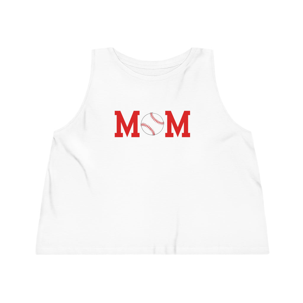 Baseball Mom Women's Dancer Cropped Tank Top