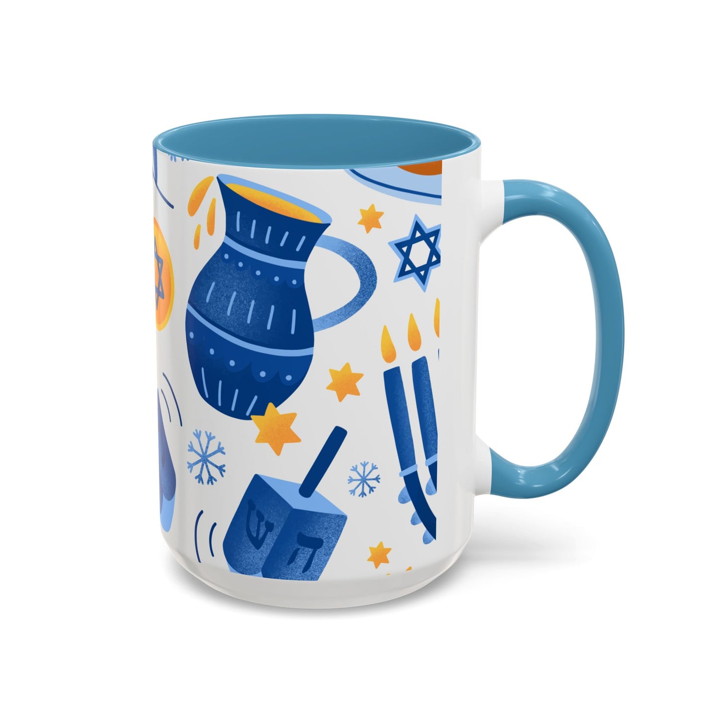 Bubbe's Hanukkah Accent Mug