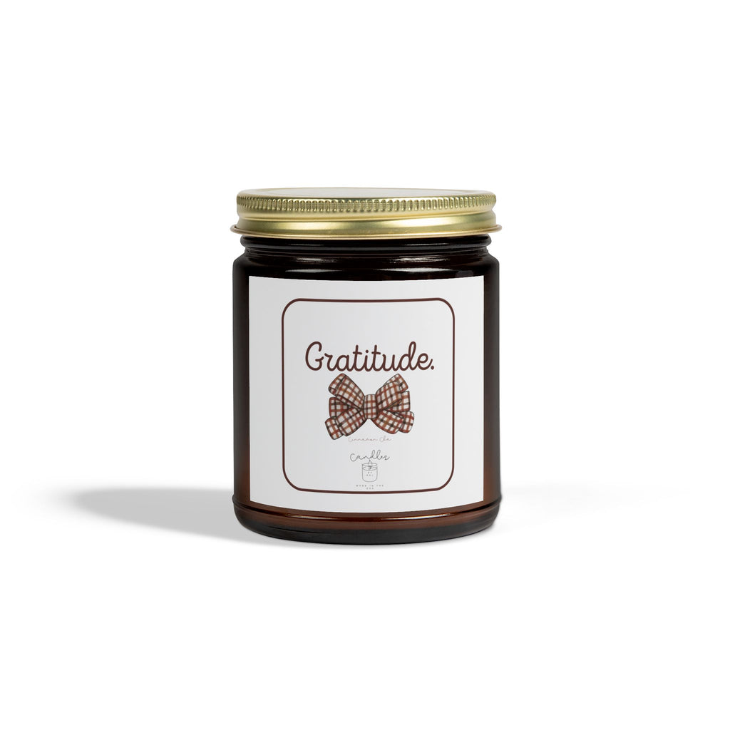 Fall Gratitude Candle Cinnamon Chai