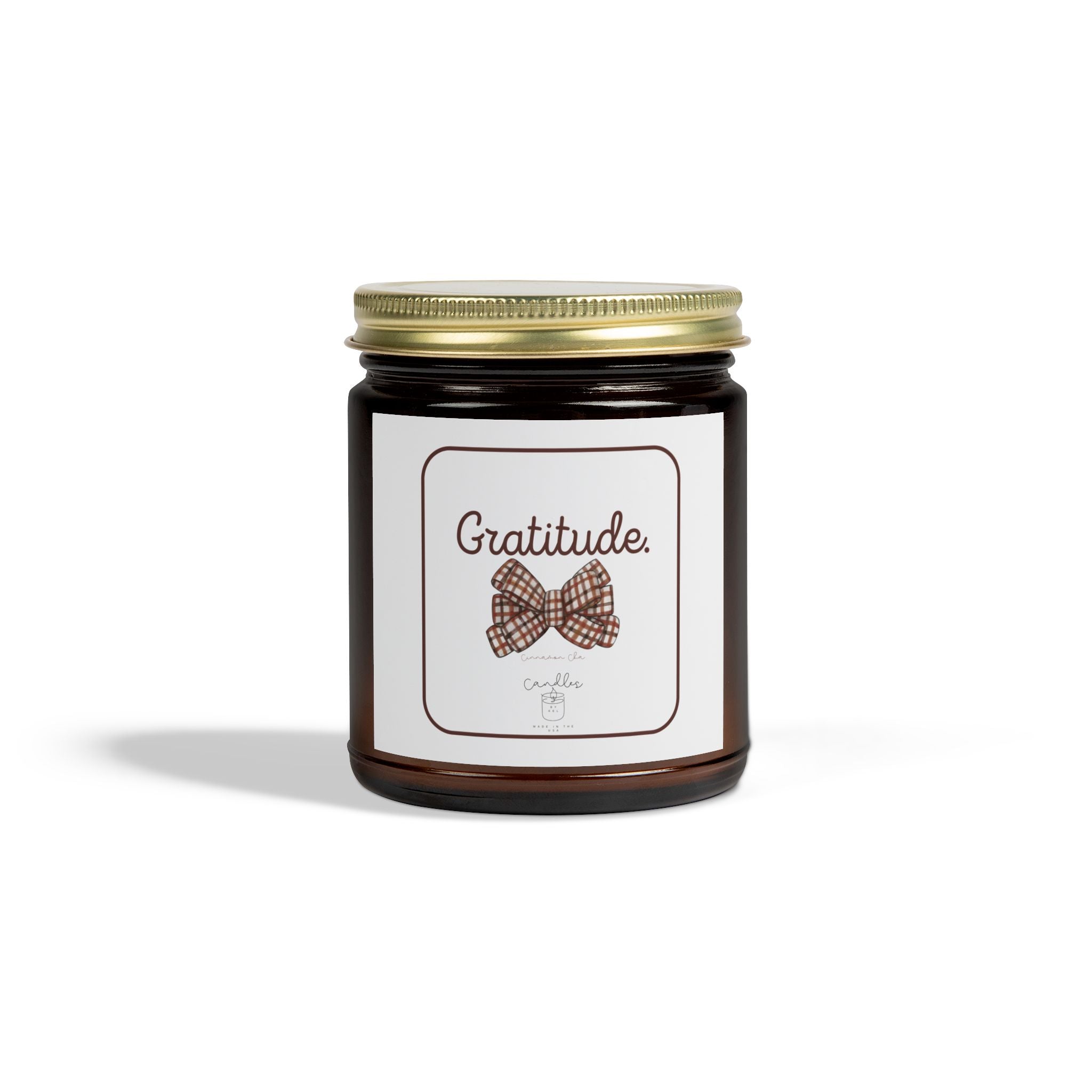 Fall Gratitude Candle Cinnamon Chai