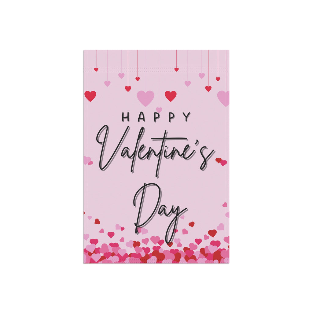 Valentine's Day Garden Flag Welcome Flag for Valentine's Day Happy Valentine's Day Flag