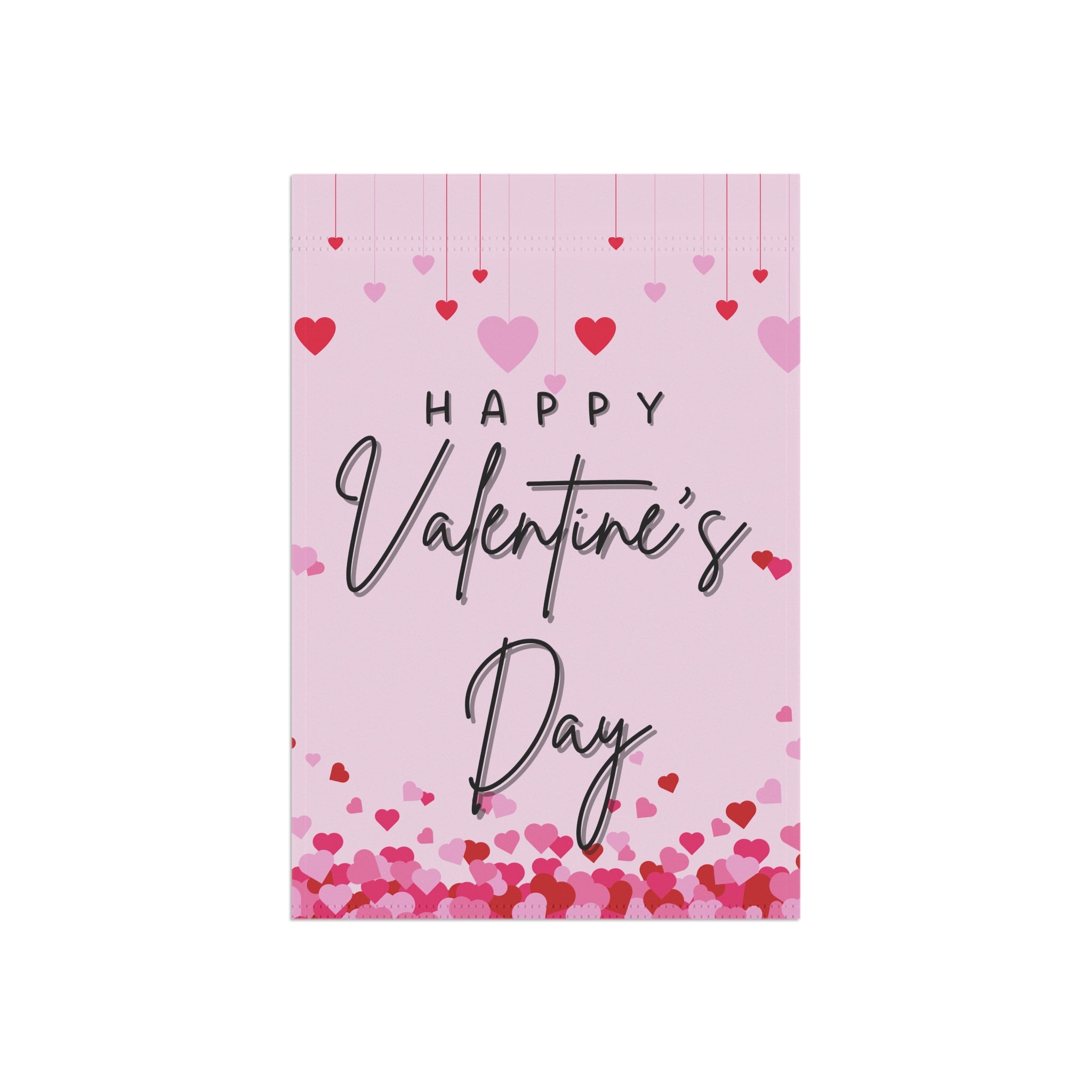 Valentine's Day Garden Flag Welcome Flag for Valentine's Day Happy Valentine's Day Flag