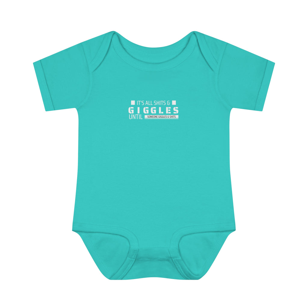 Giggles and.... Infant Baby Rib Bodysuit