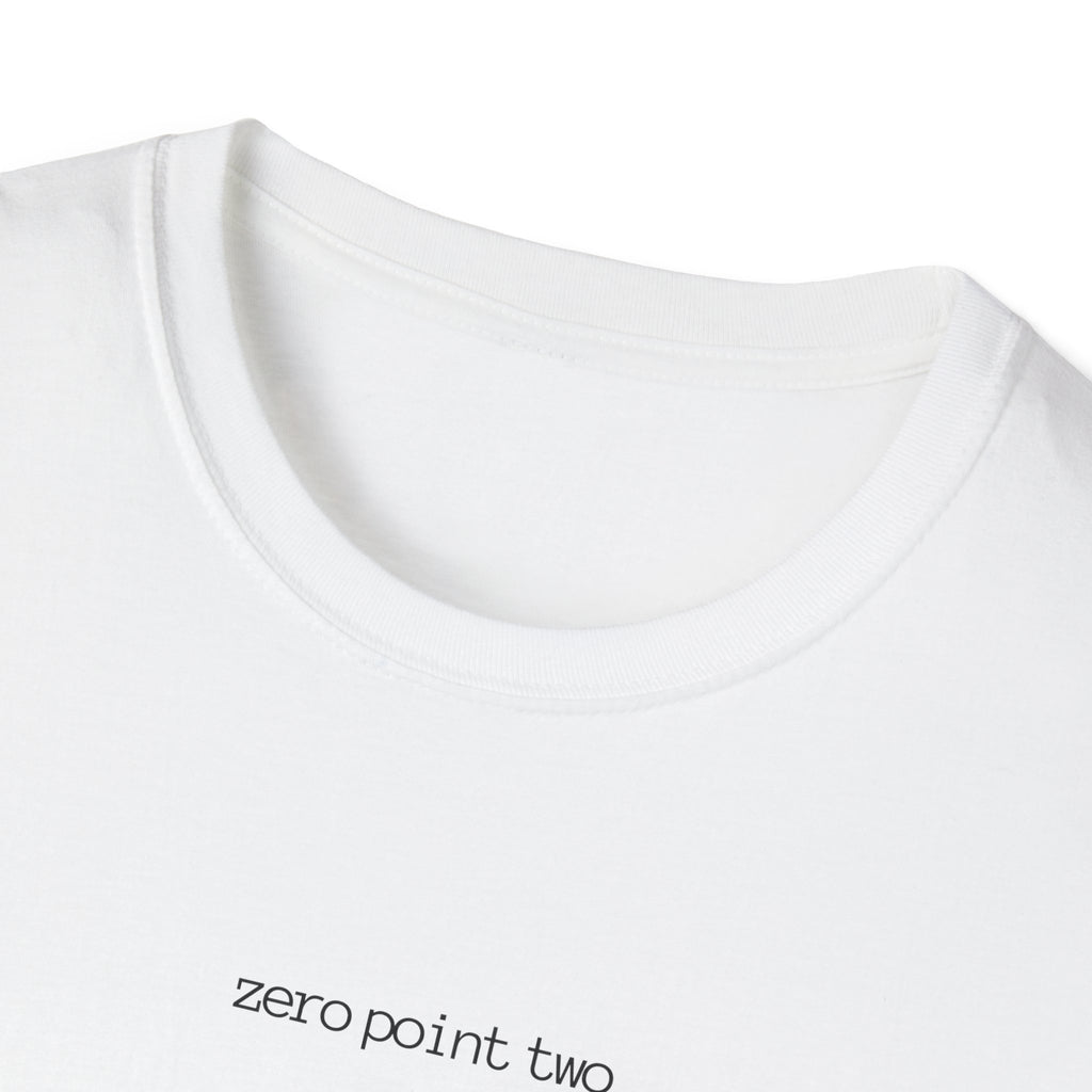 Zero Point TwoT-Shirt soft style vintage feel 0.2 tee