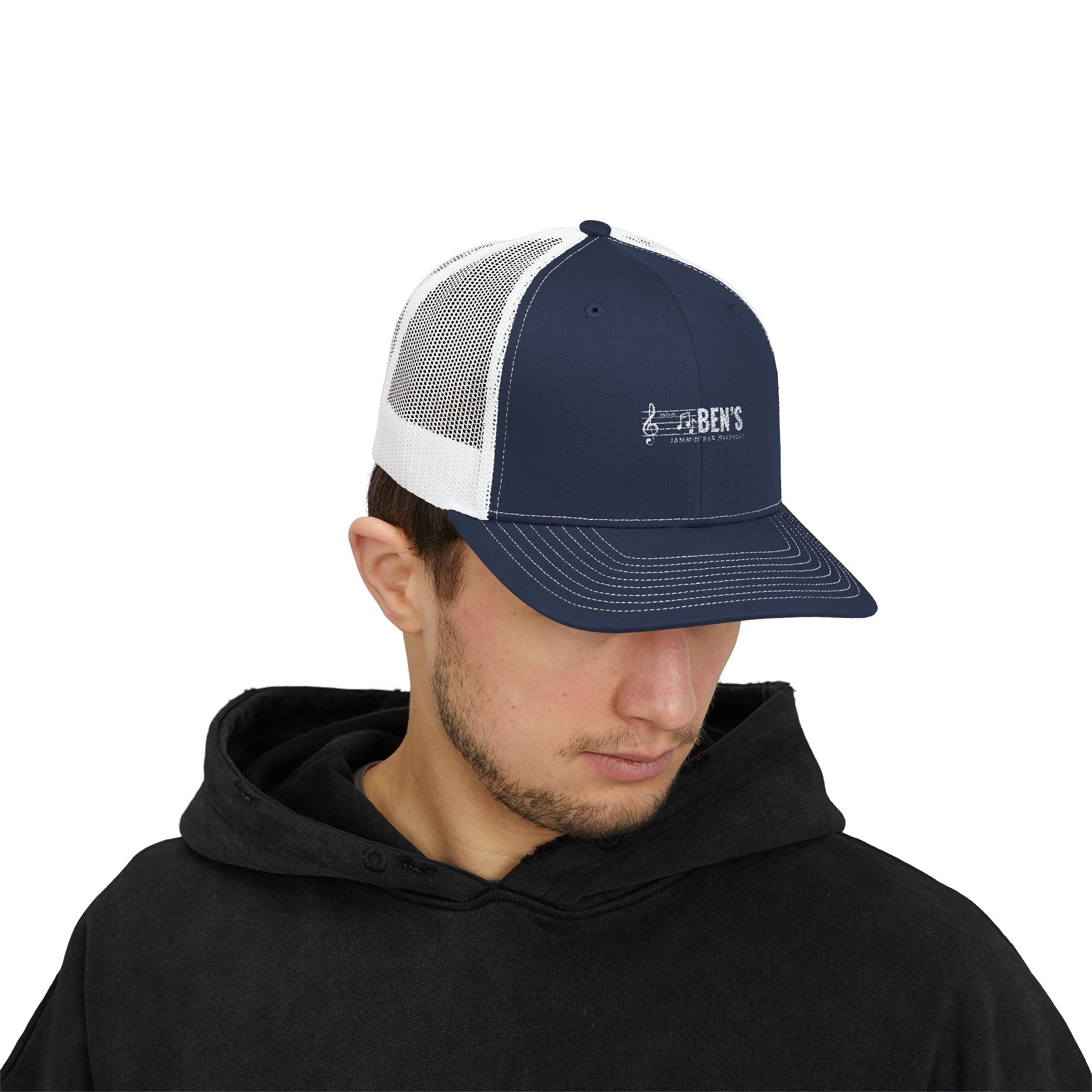 Custom Bar Mitzvah Trucker Hat (Ben)