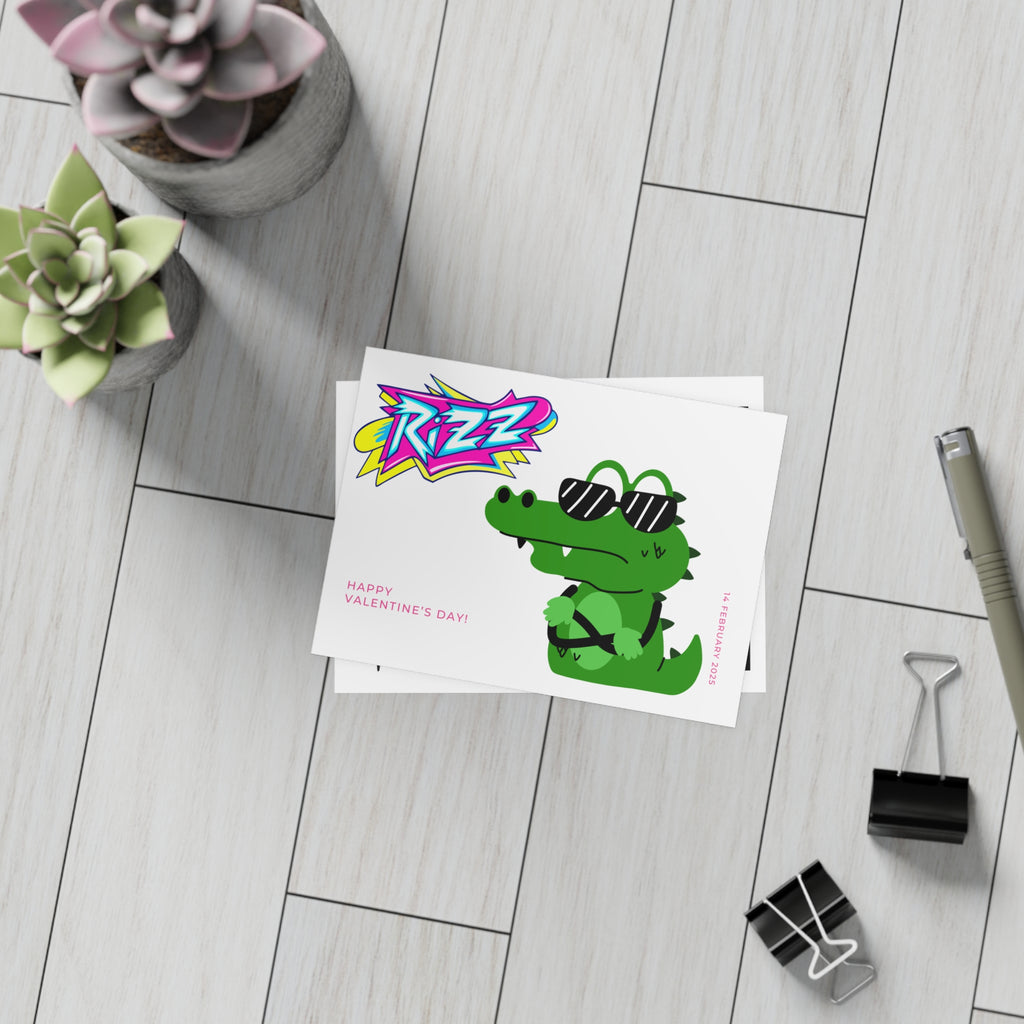 Rizz Valentine's Cards for Kids Valentines Day Cards for Classmates Valentine's Cards for Friends Valentine's Bundles w/envelopes