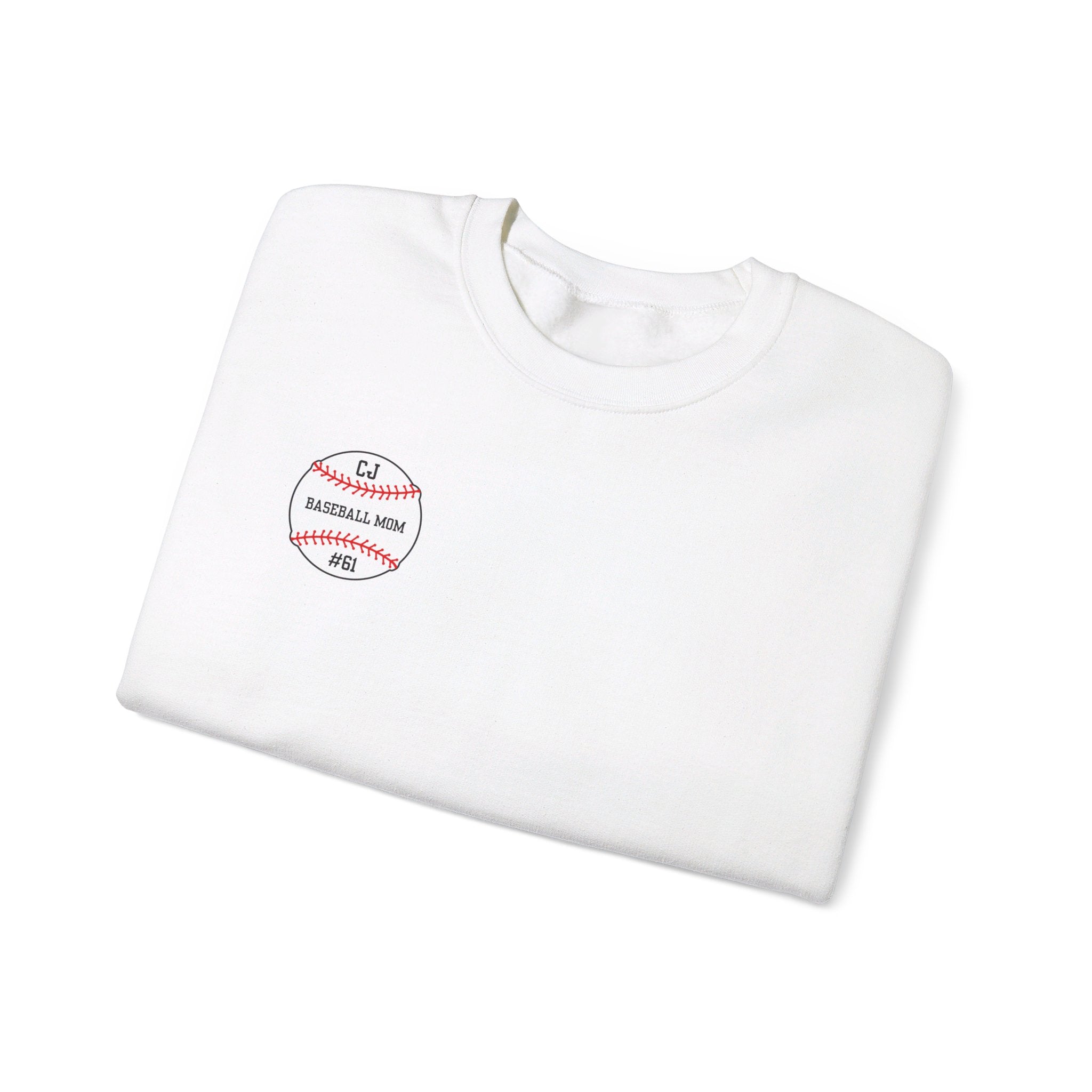 Custom Design CJs Mom Unisex Heavy Blend™ Crewneck Sweatshirt
