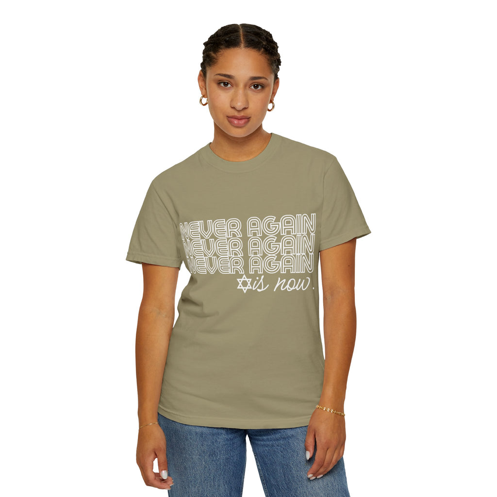 Never Again is Now T-shirt to End Hate