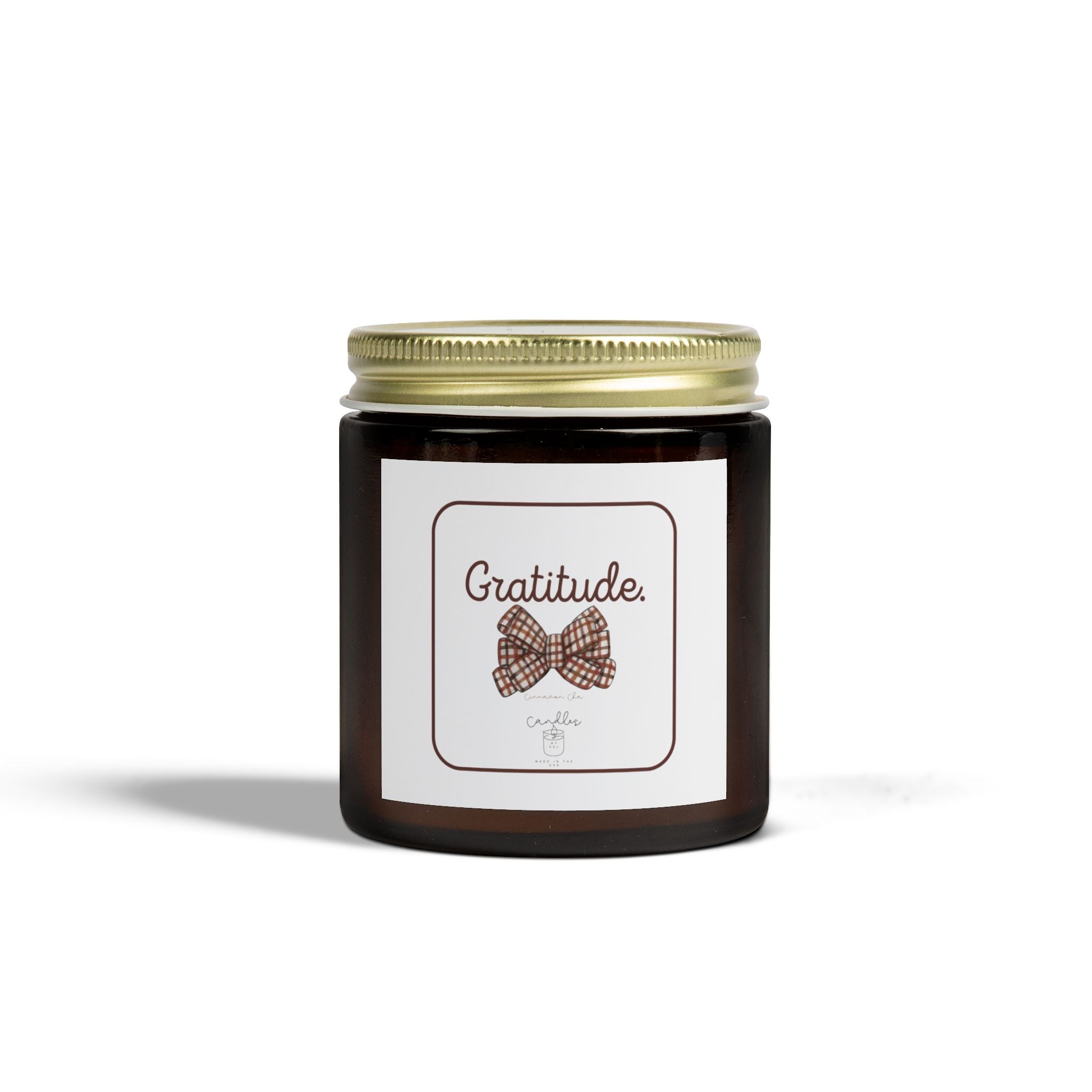 Fall Gratitude Candle Cinnamon Chai