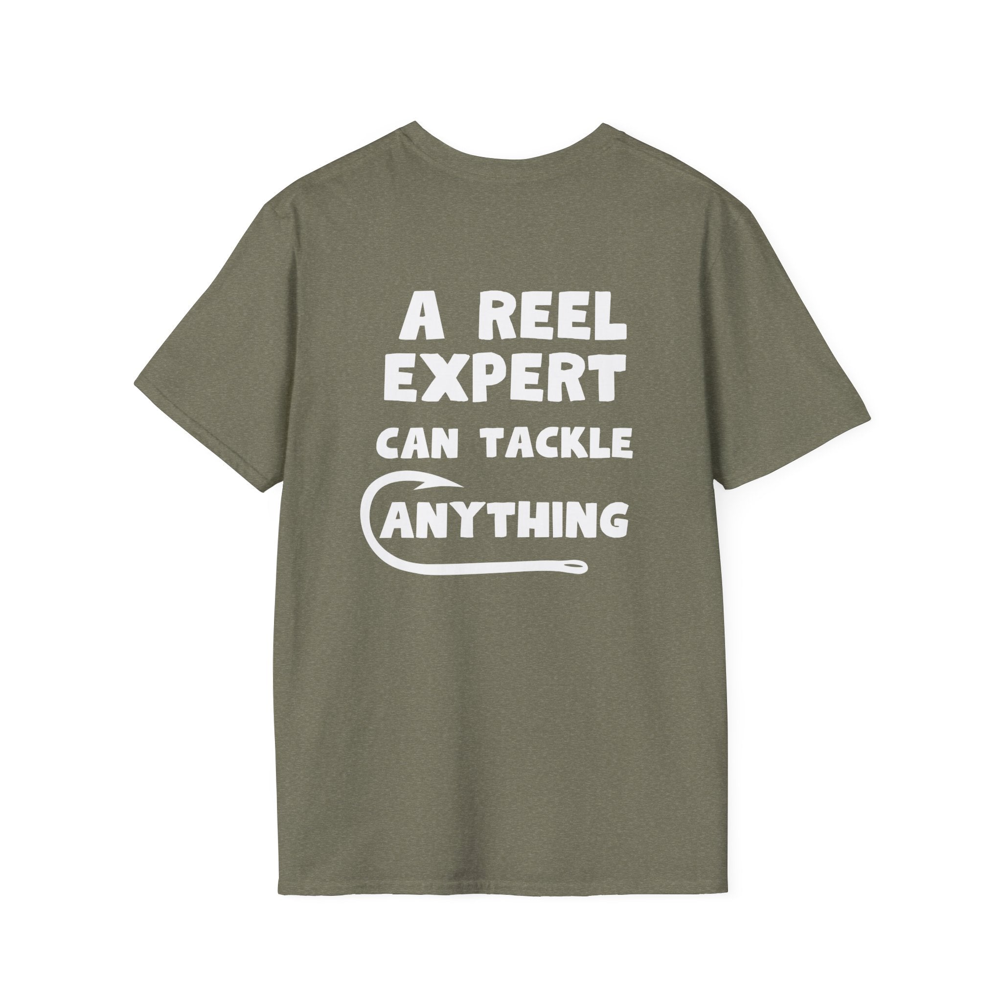 A Reel Expert Fishing Tee Unisex Softstyle T-Shirt