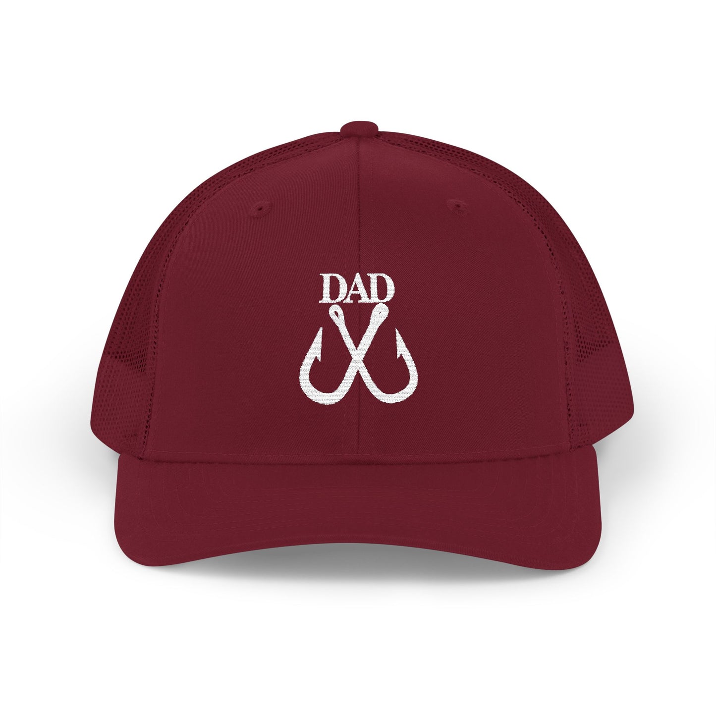 Custom Embroidered Dad Hooks Fishing Hat, Perfect Gift for Fathers Day Fishing Hat for Dad