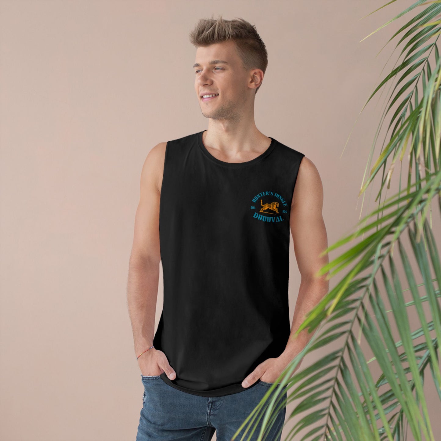 The Hunt is On Duuuval Sleevelss Shirt The Hunt is On Muscle Shirt Duuuval Jags Workout Top