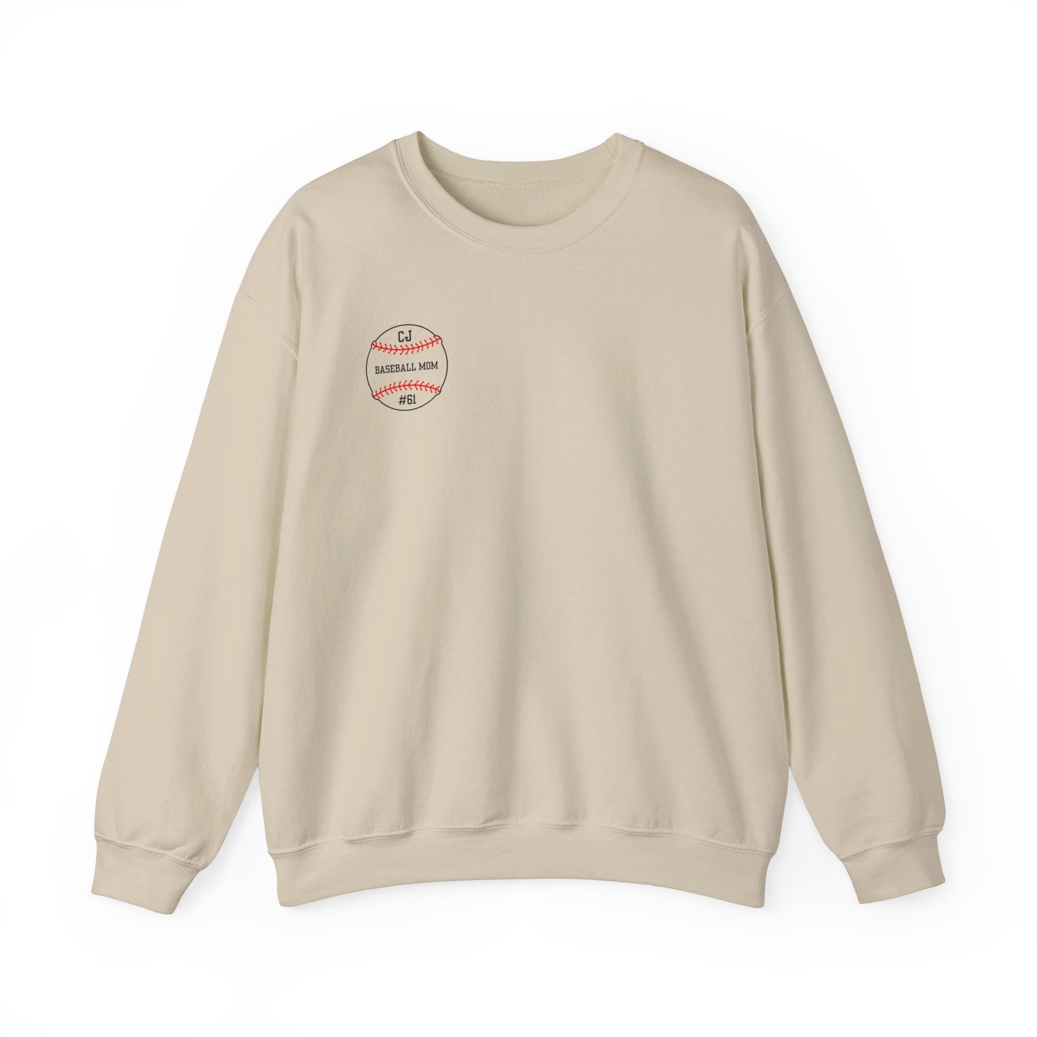 Custom Design CJs Mom Unisex Heavy Blend™ Crewneck Sweatshirt