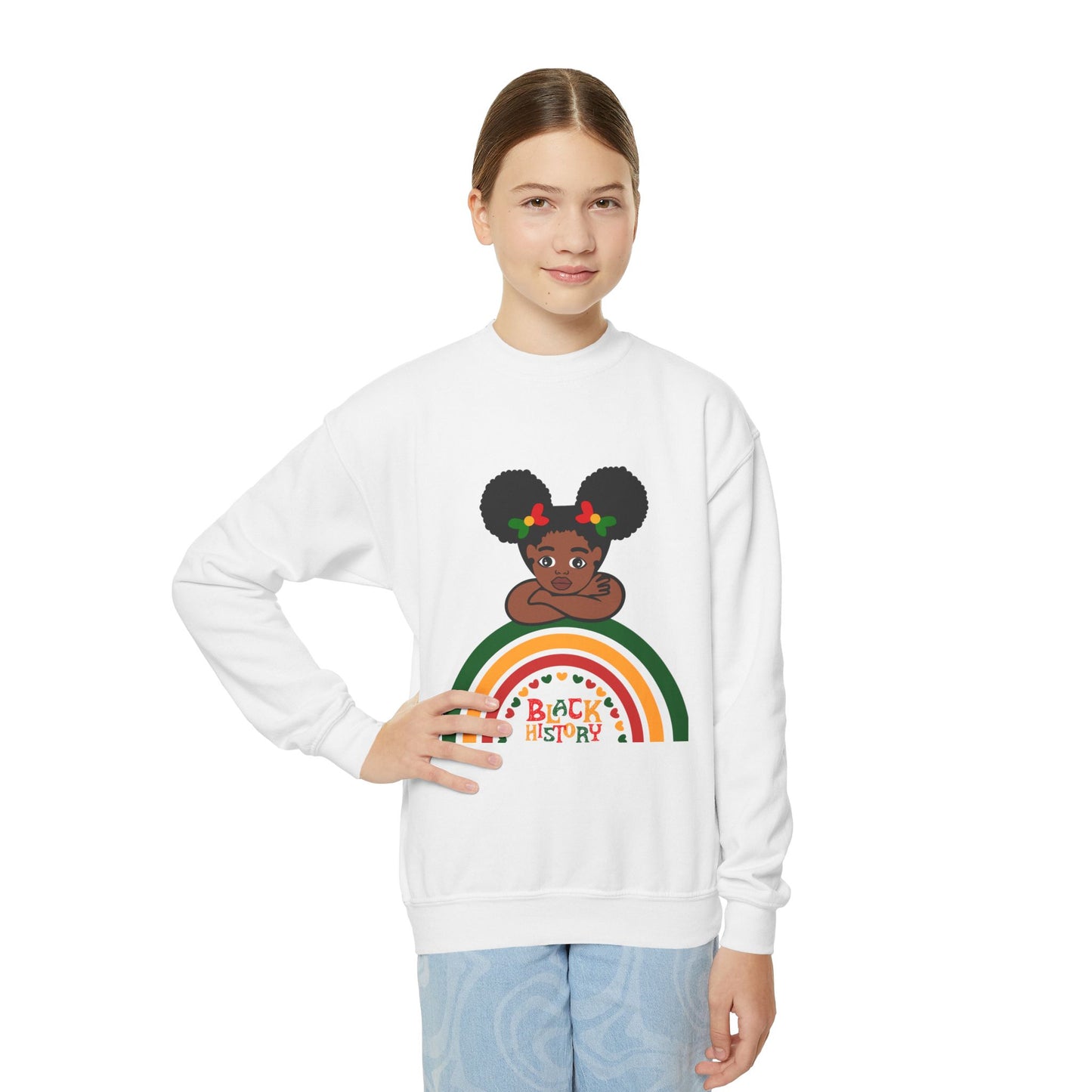 Black History Month Sweatshirt Youth Black History Month Sweatshirt