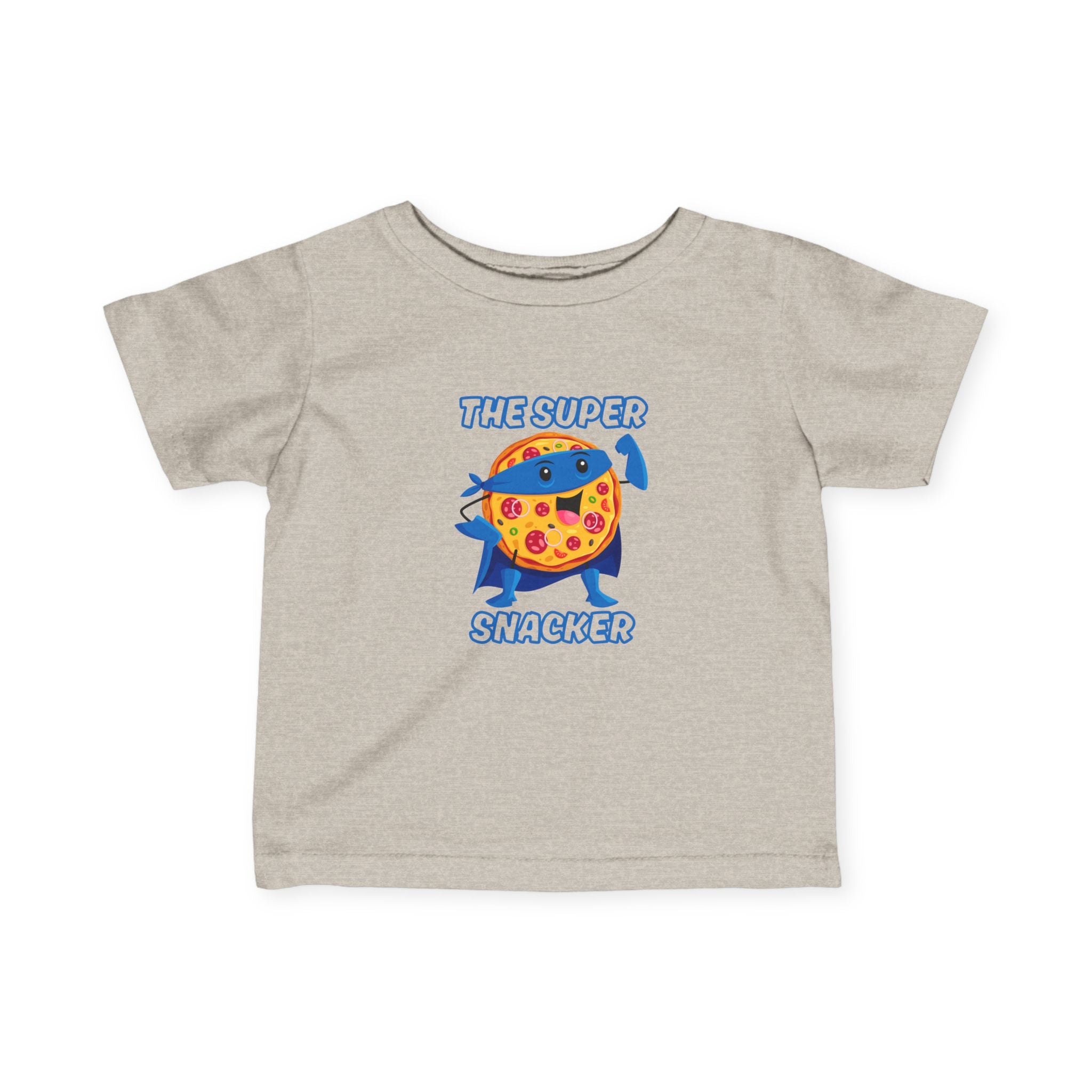 Super Snacker Infant Tee - Cute Kids T-Shirt, Baby Gift, Playtime Apparel, Foodie Theme, Funny Toddler Shirt
