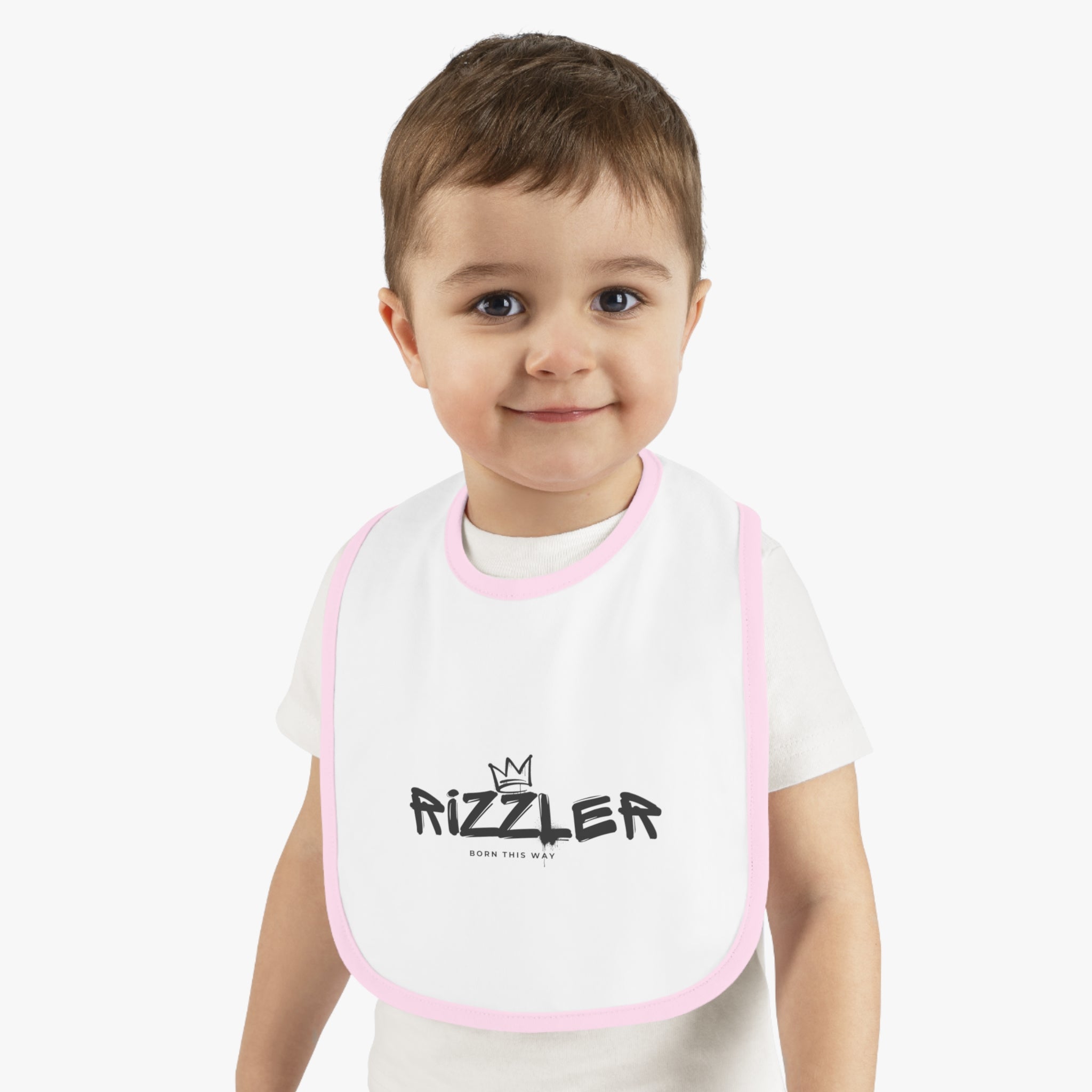 Baby Rizzler Trim Jersey Bib