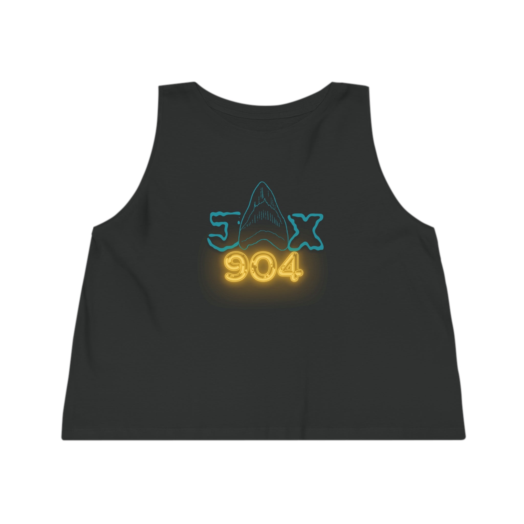 904 JAX Shark Tooth Hunter Women's Dancer Cropped Tank Top