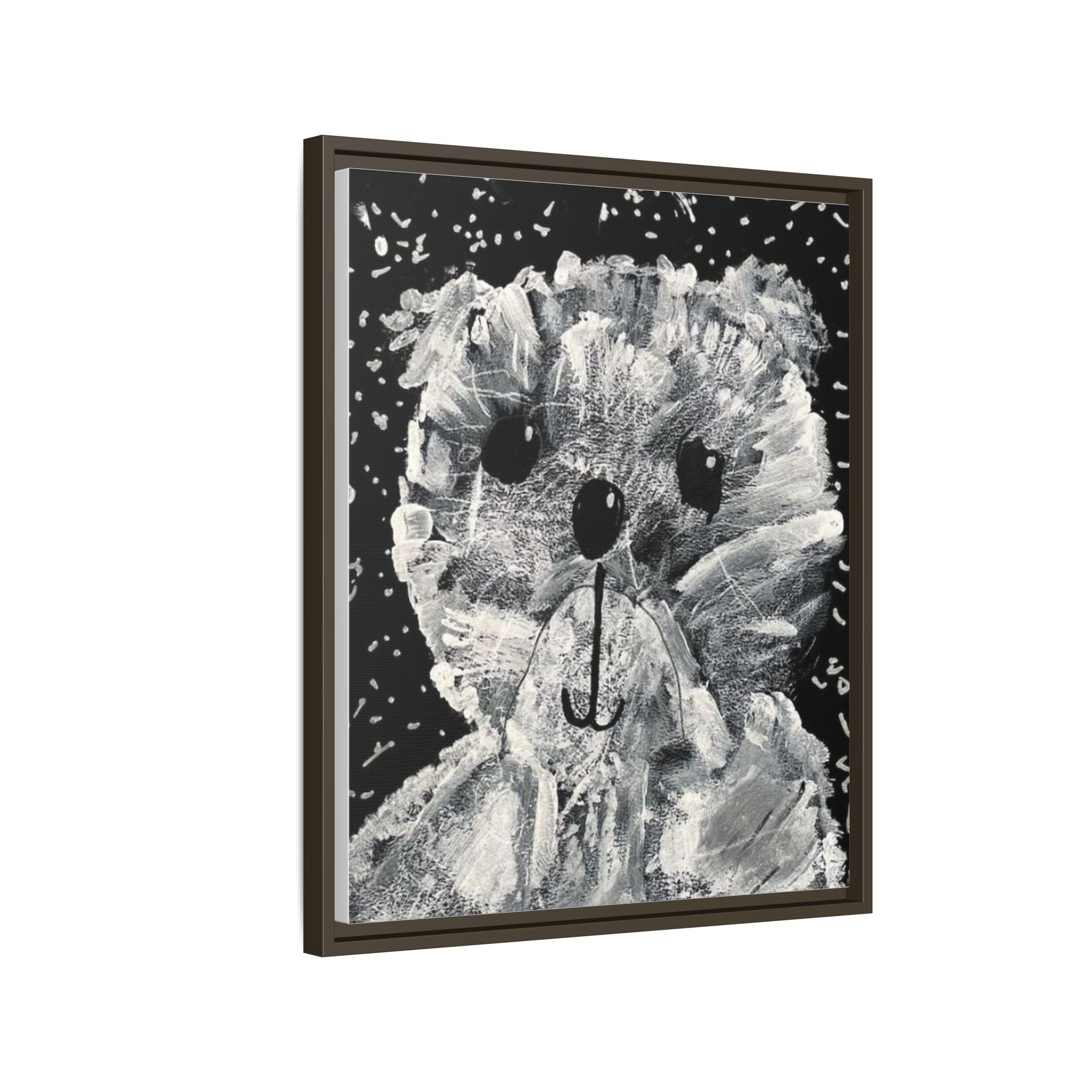 Theodore Roosevelt, Teddy Bear Matte Canvas, Framed Art by Jackson Smith