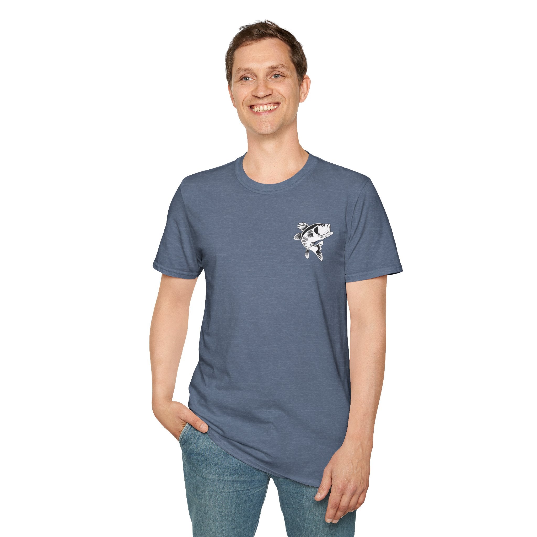 A Reel Expert Fishing Tee Unisex Softstyle T-Shirt