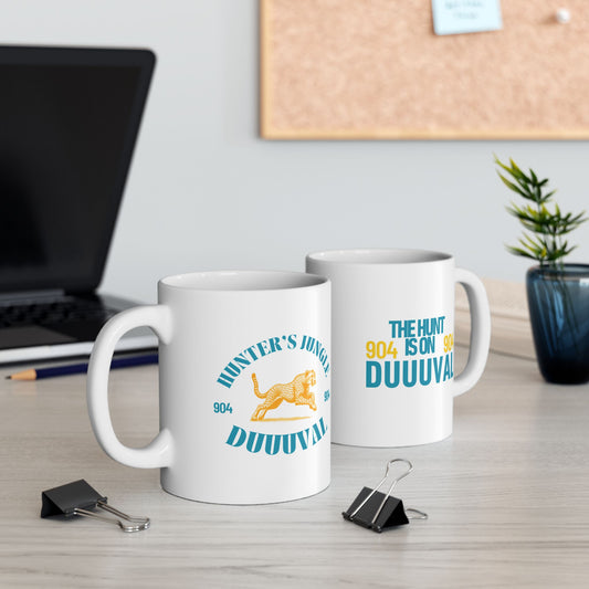 Travis Hunter Fan Jacksonville Mug Jags The Hunt is On