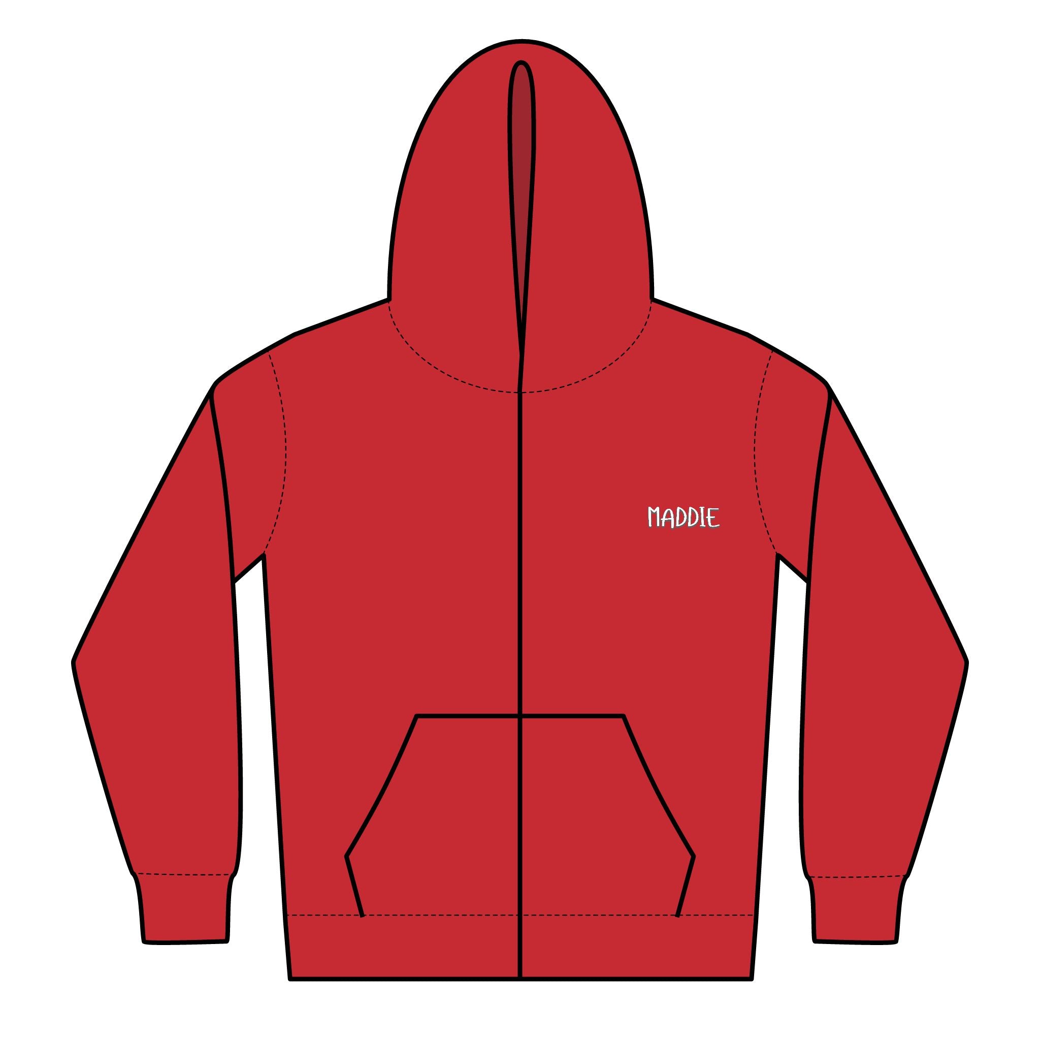 Custom Dance Youth Zipped Hoodie Dance is My Favorite Season