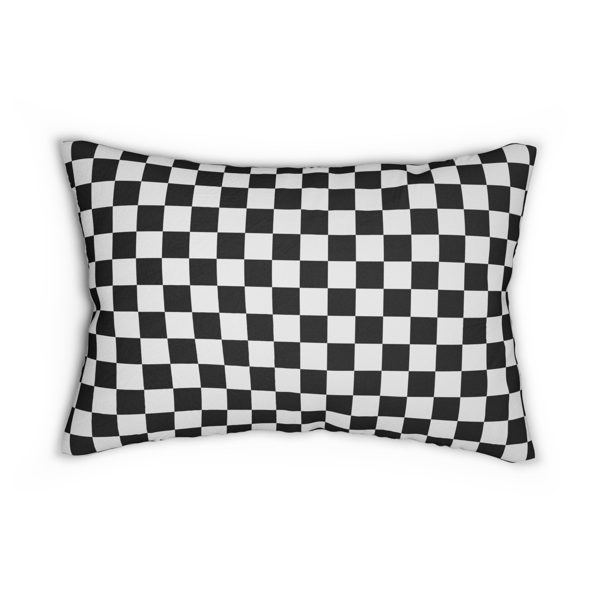 Funny Checkered Throw Pillow - "If Your Kid Bullies Mine..."  Decorative Pillow for Mom Gift for Mom