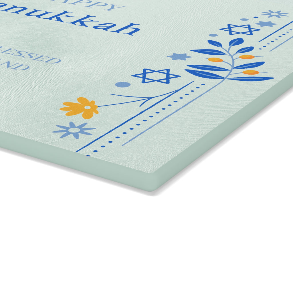 Menorah Trays for Hanukkah Gift - Hanukkah Drip Trays - Hanukkah Decorations - Chanukah Candle Wax Drip Tray - Jewish Home Decor